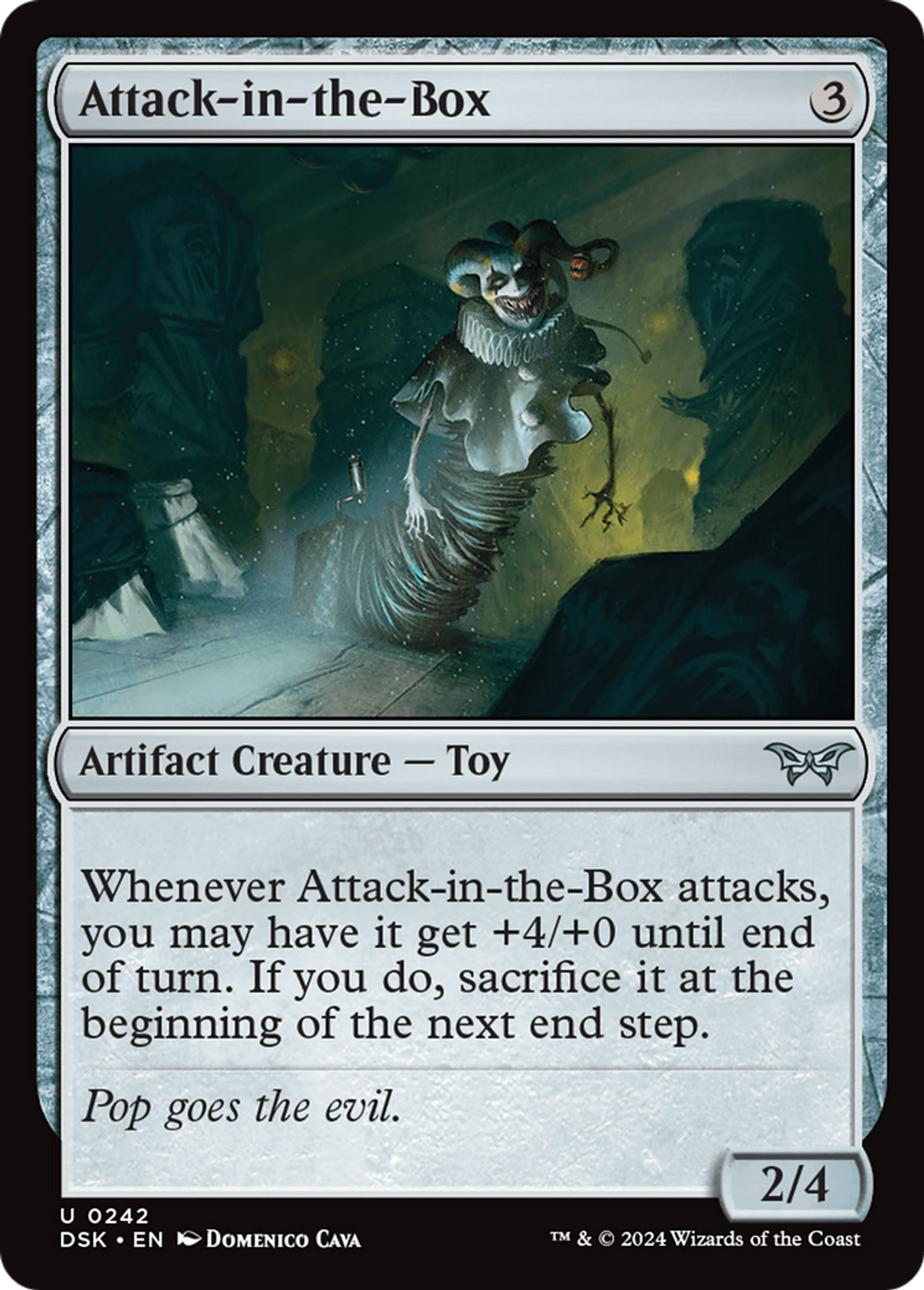 Attaque-à-ressort — Duskmourn: House of Horror — Magic: The Gathering