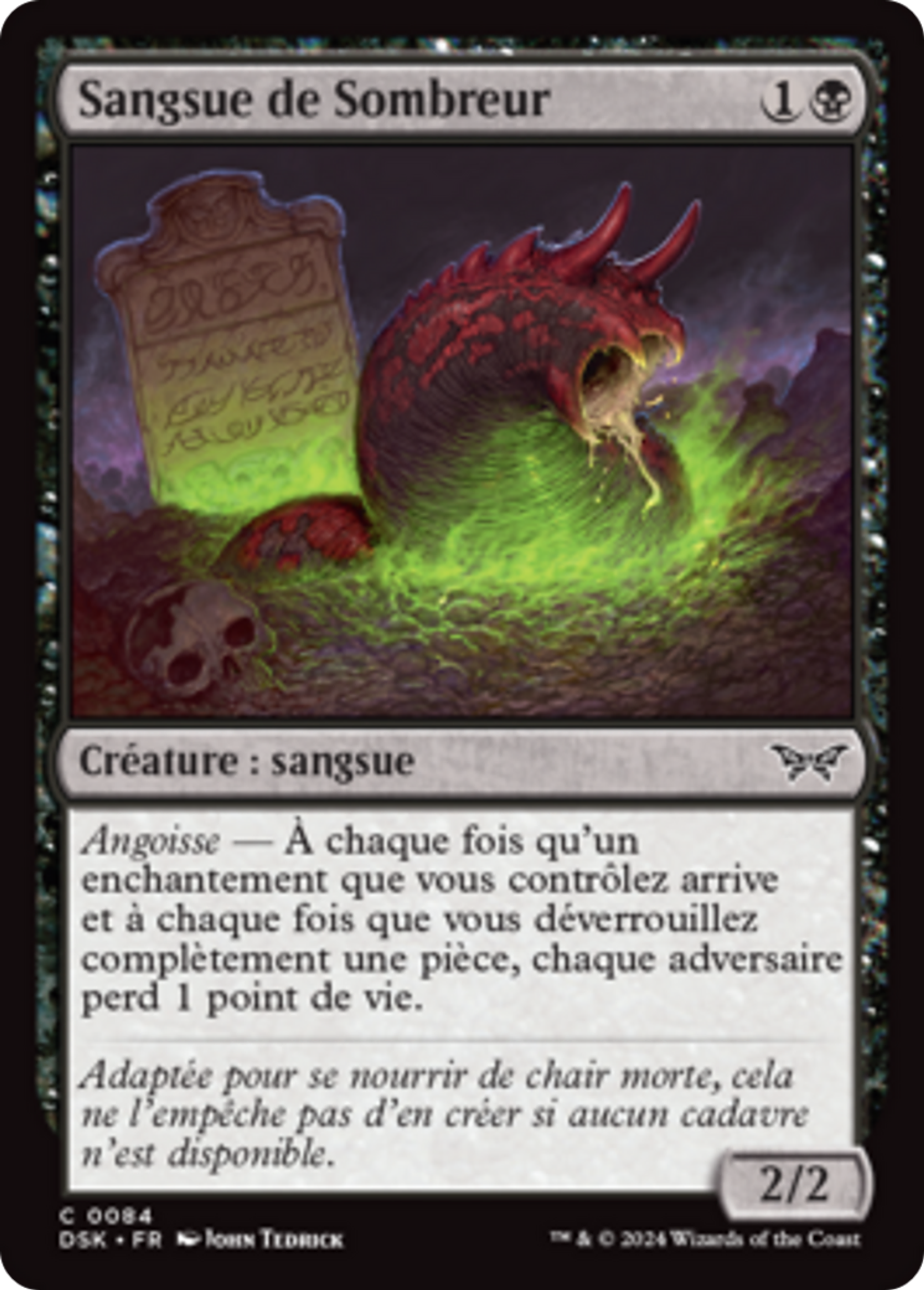 Sangsue de Sombreur — Duskmourn: House of Horror — Magic: The Gathering