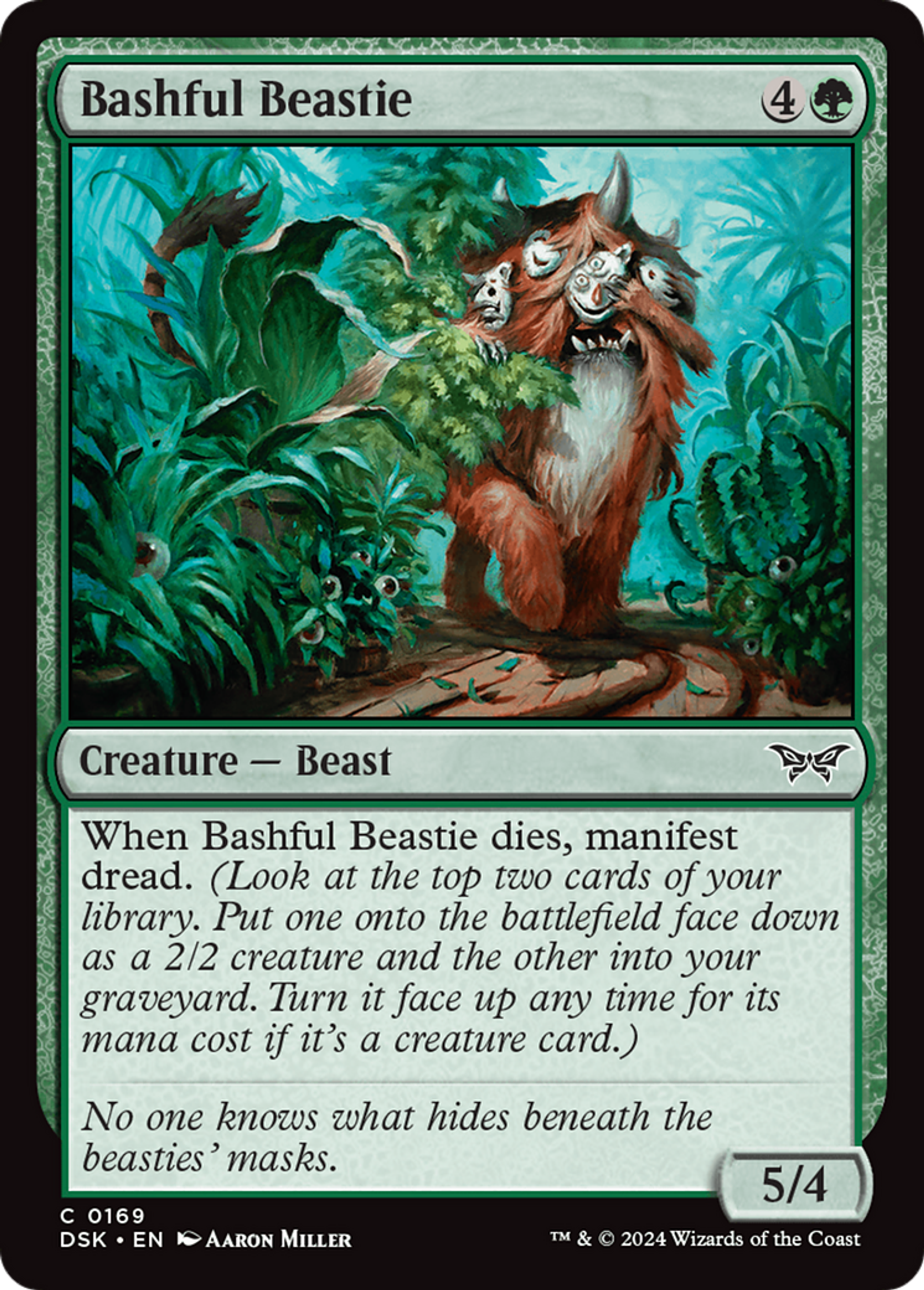 Bestiole timide — Duskmourn: House of Horror — Magic: The Gathering