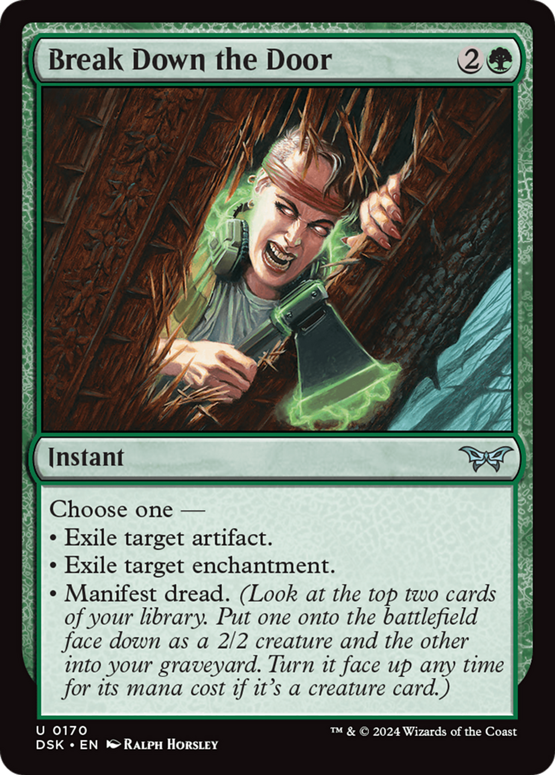 Break Down the Door — Duskmourn: House of Horror — Magic: The Gathering