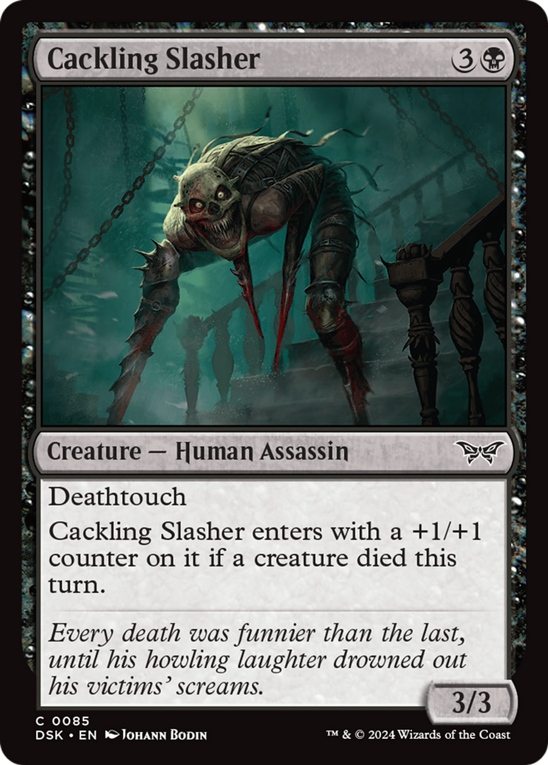 Balafreur caquetant — Duskmourn: House of Horror — Magic: The Gathering