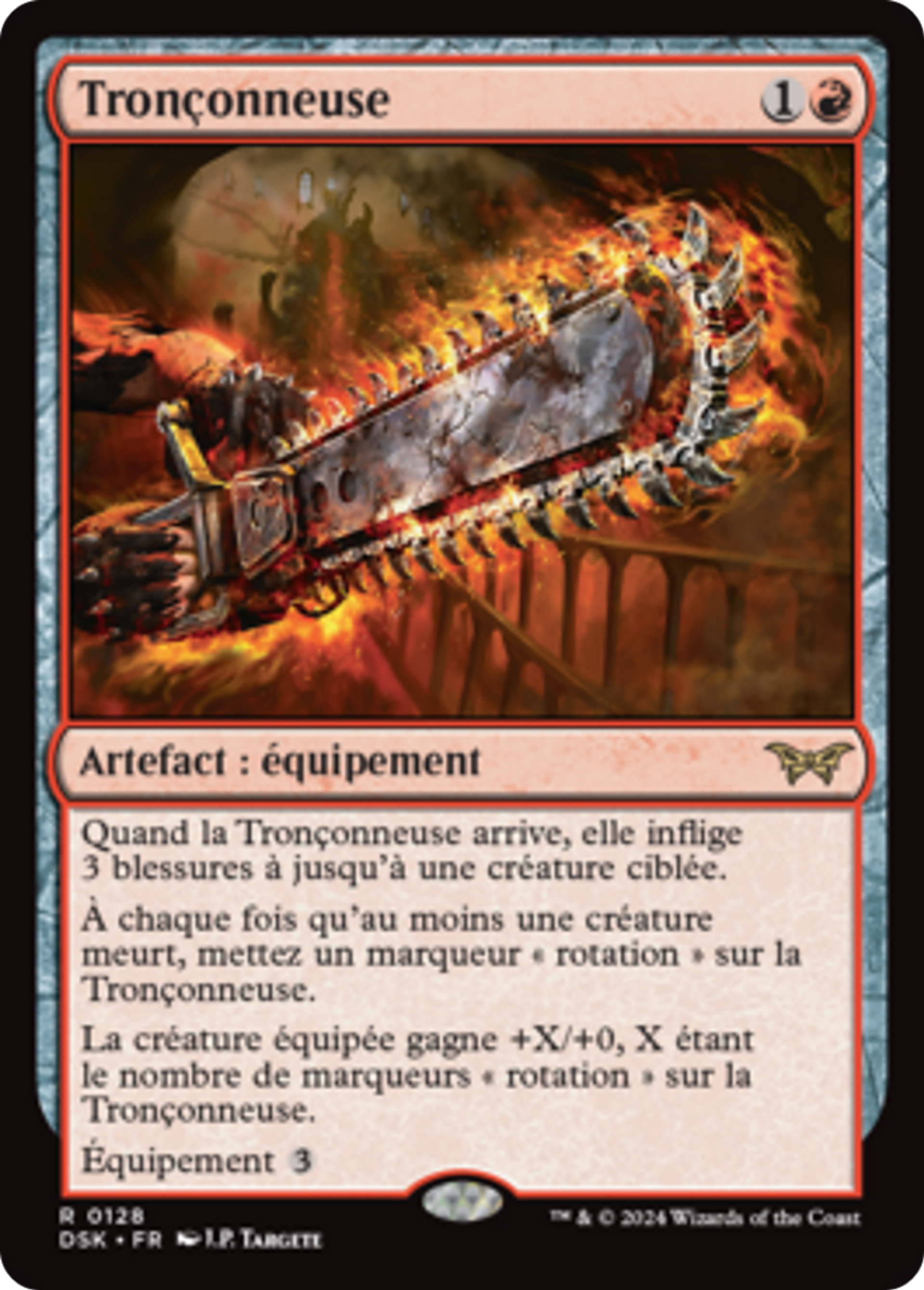 Tronçonneuse — Duskmourn: House of Horror — Magic: The Gathering