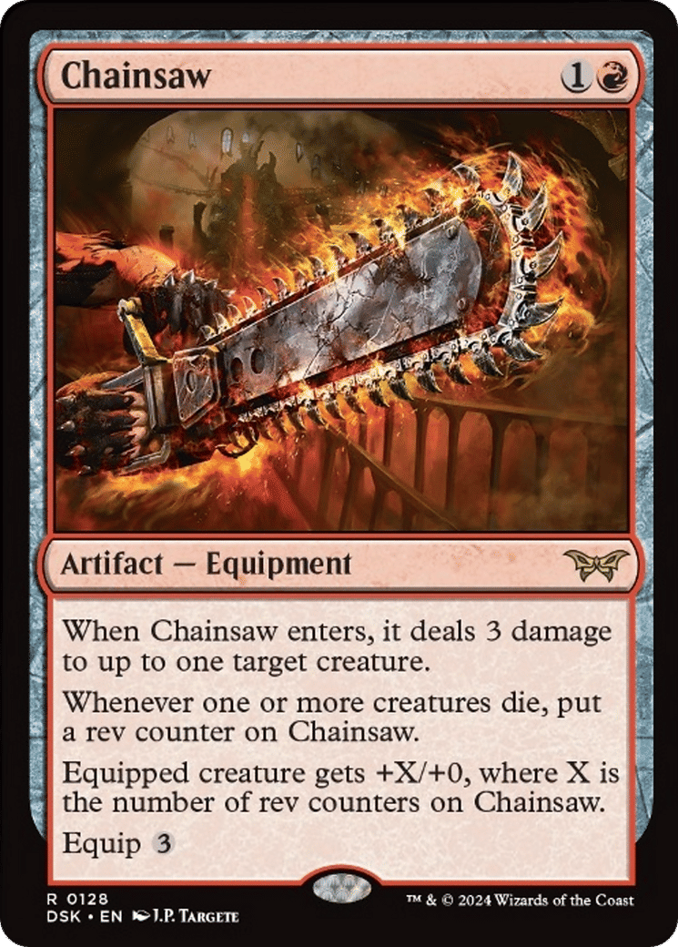 Chainsaw — Duskmourn: House of Horror — Magic: The Gathering