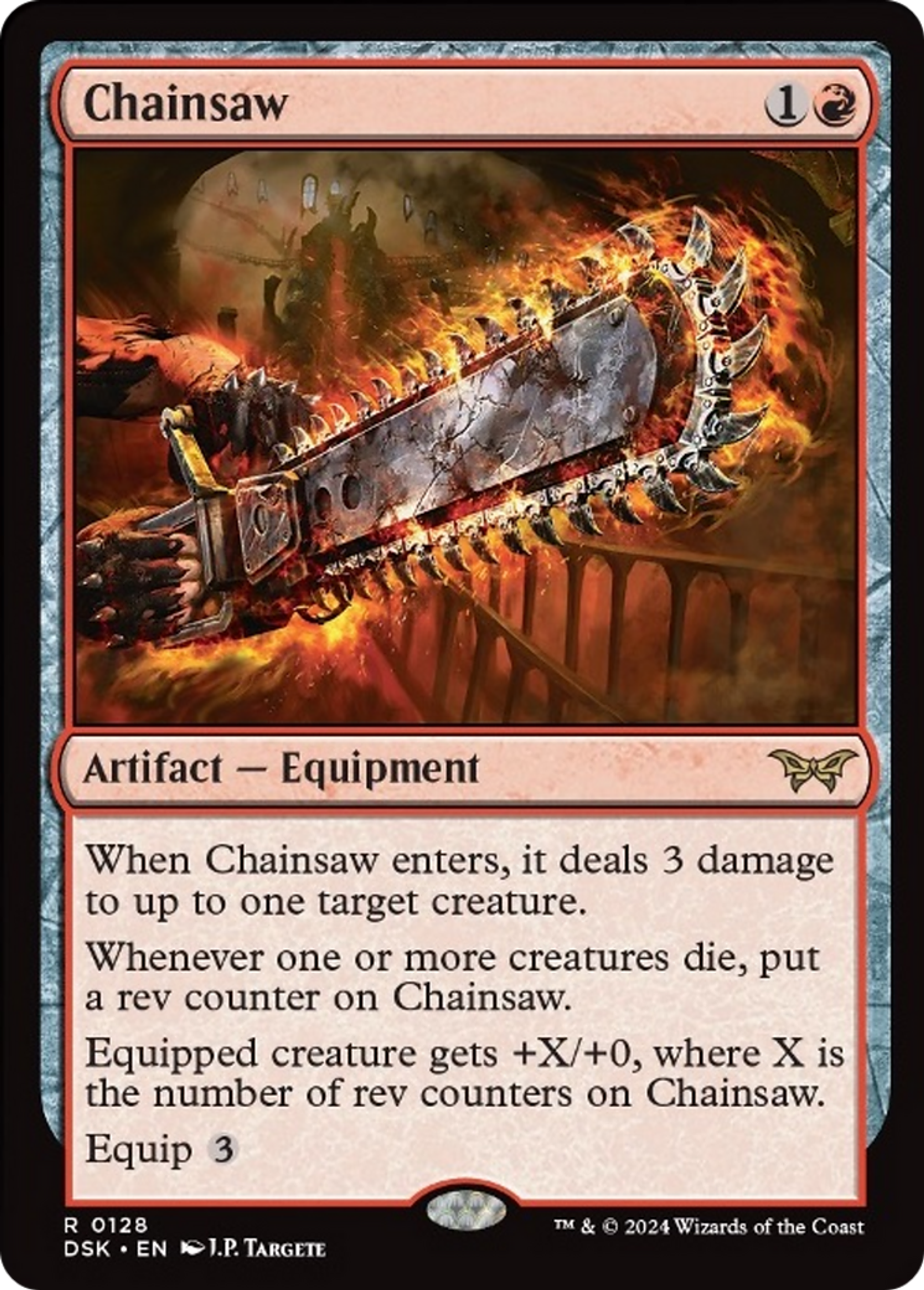 Chainsaw — Duskmourn: House of Horror — Magic: The Gathering