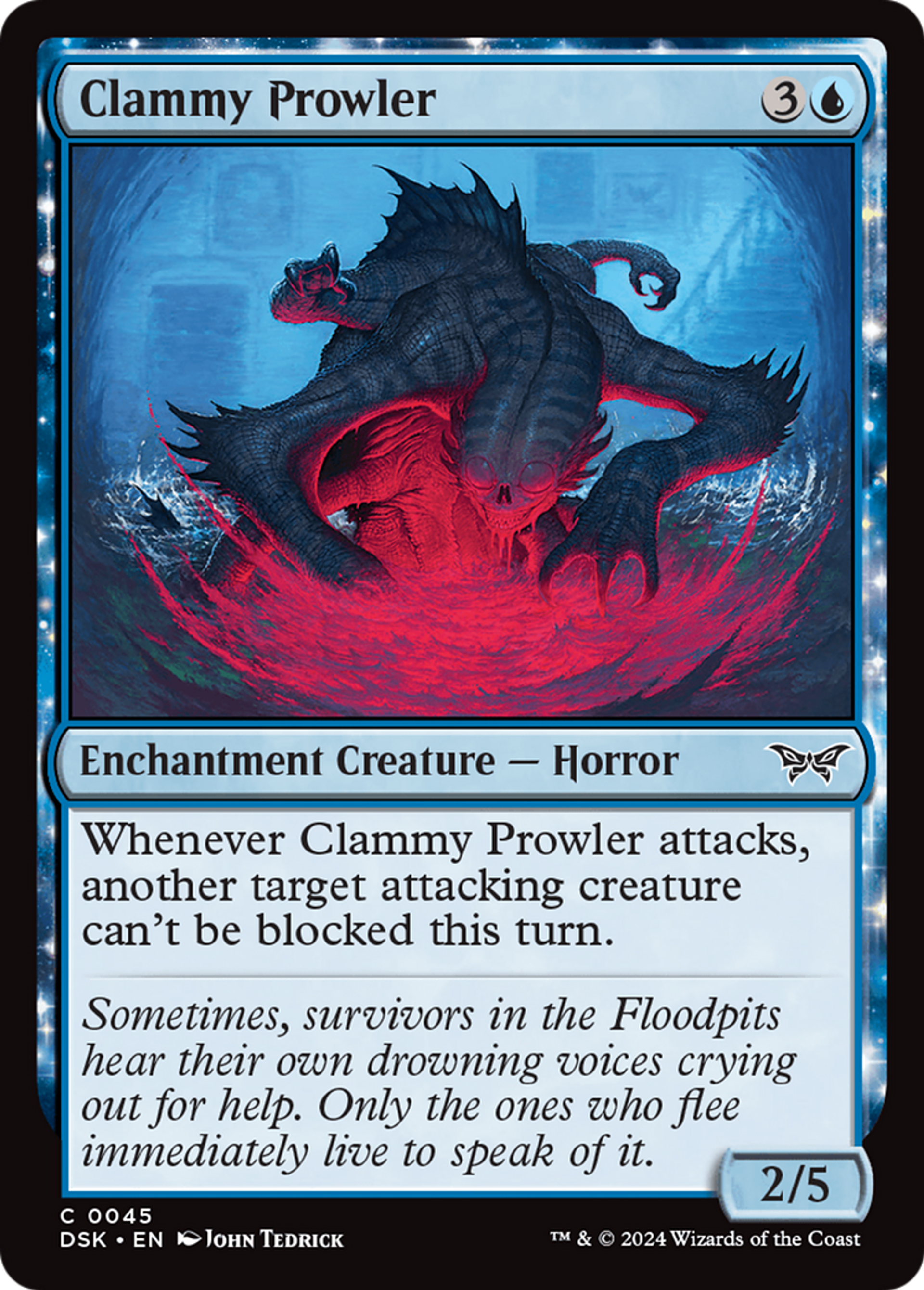 Rôdeur moite — Duskmourn: House of Horror — Magic: The Gathering