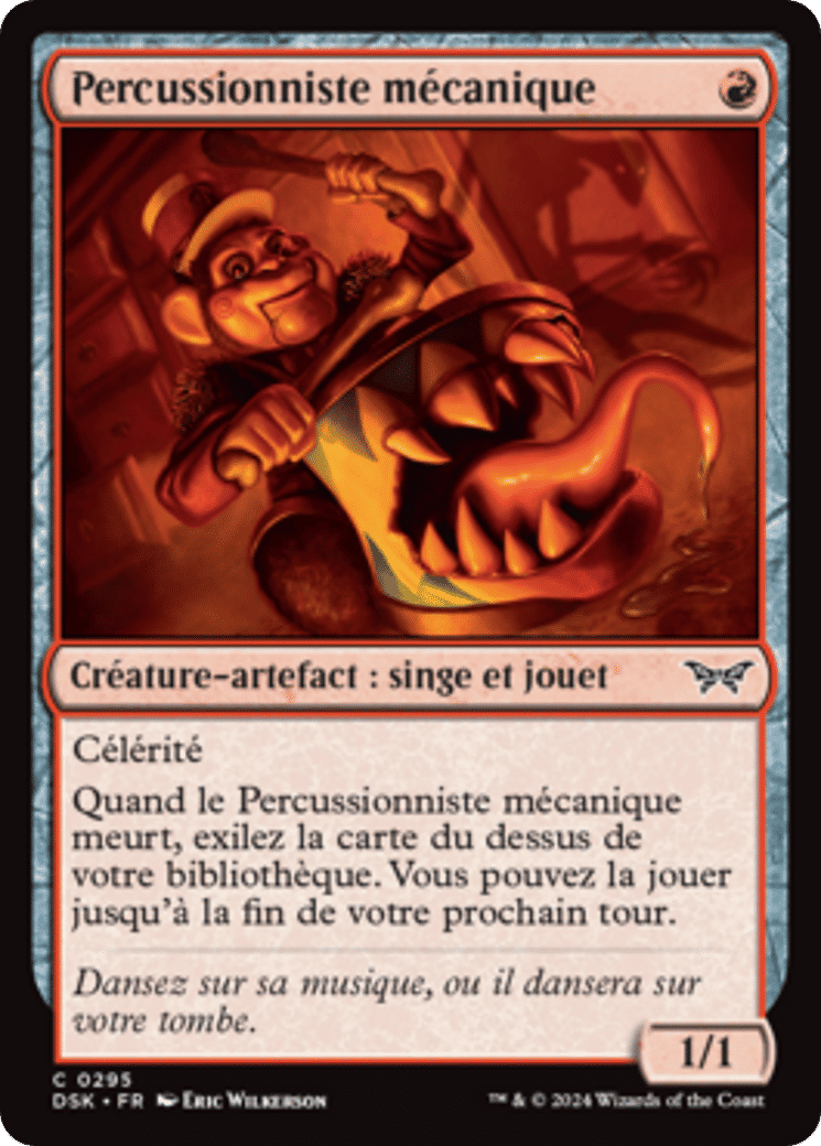 Percussionniste mécanique — Duskmourn: House of Horror — Magic: The Gathering