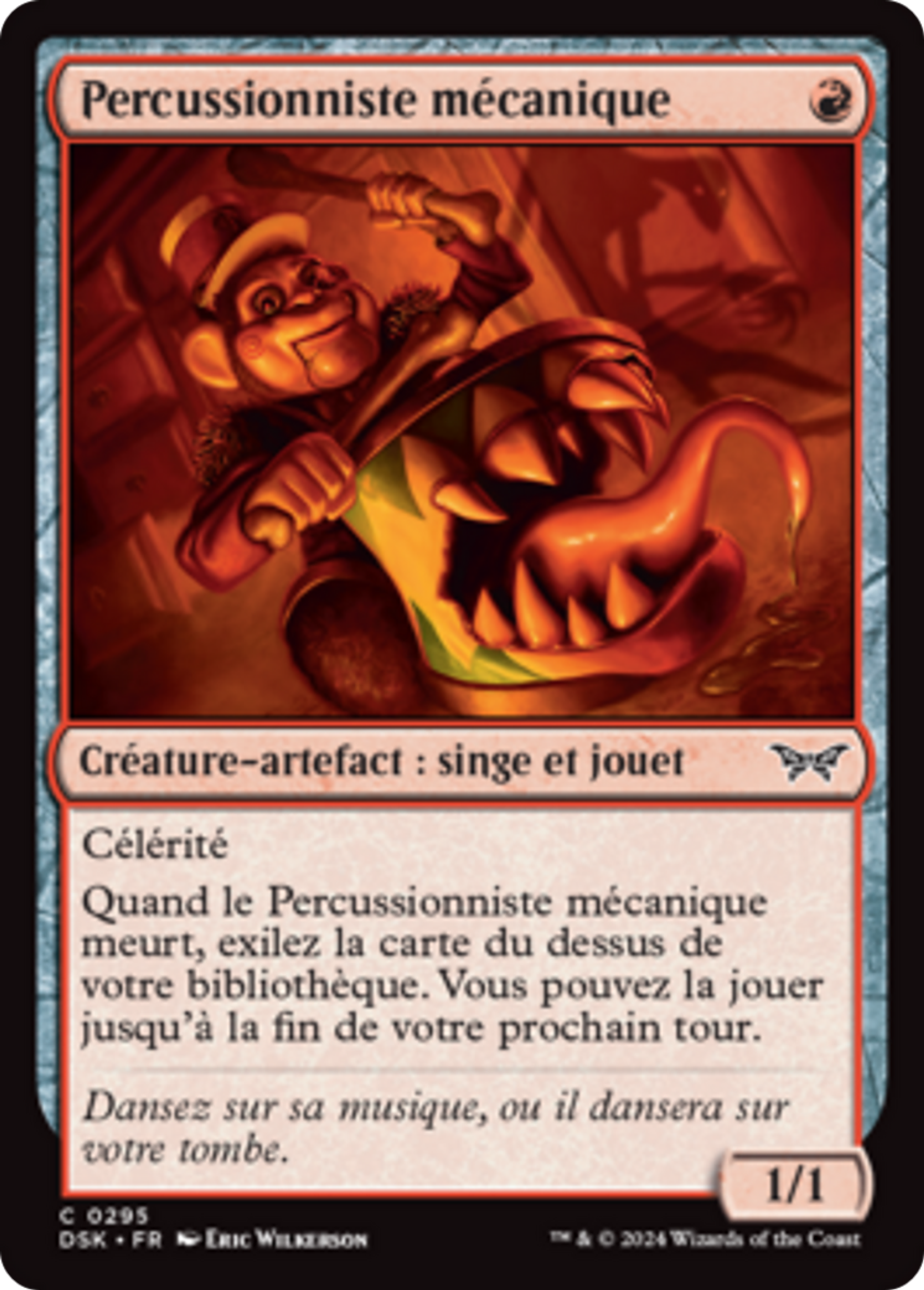 Percussionniste mécanique — Duskmourn: House of Horror — Magic: The Gathering