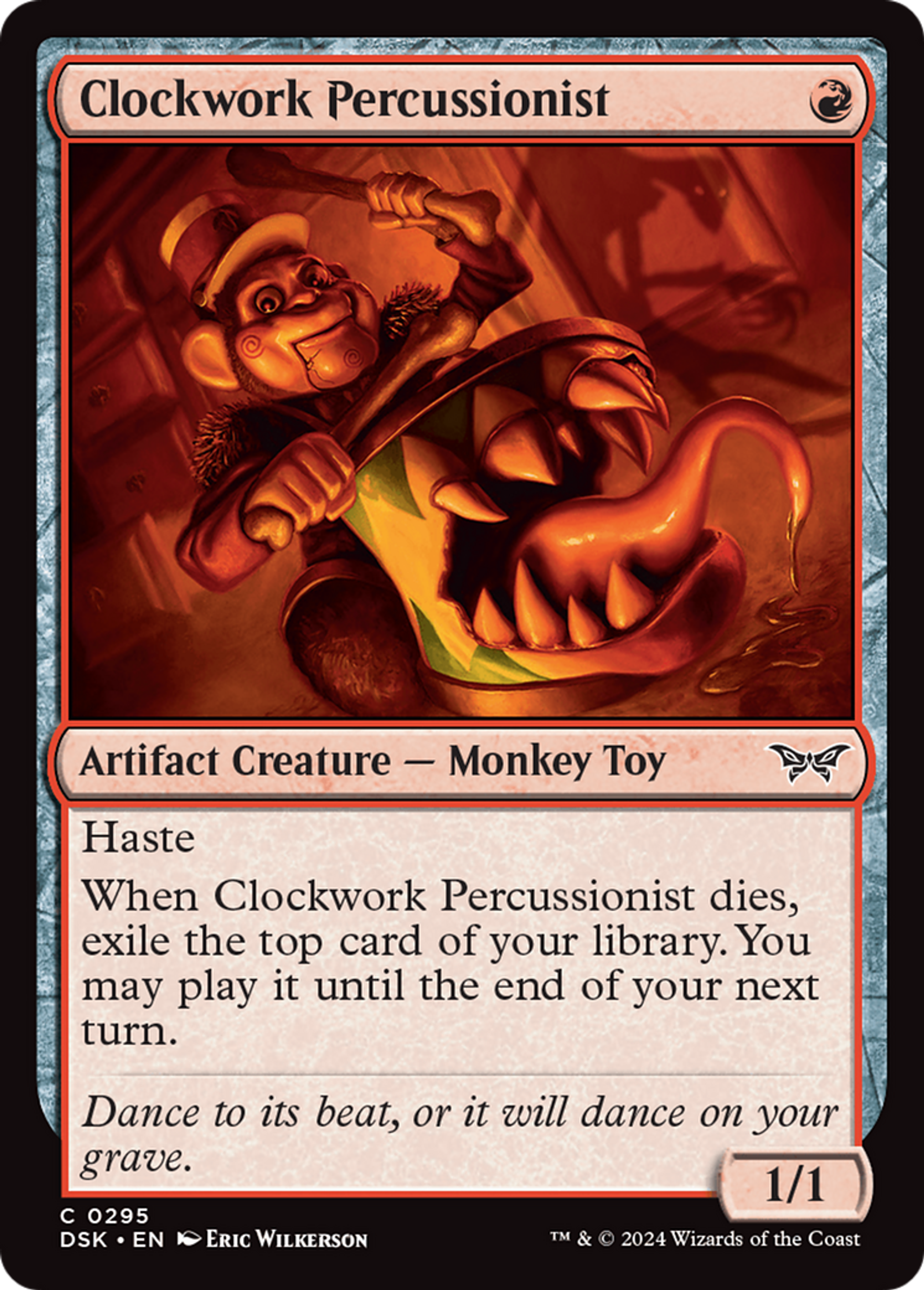 Percussionniste mécanique — Duskmourn: House of Horror — Magic: The Gathering