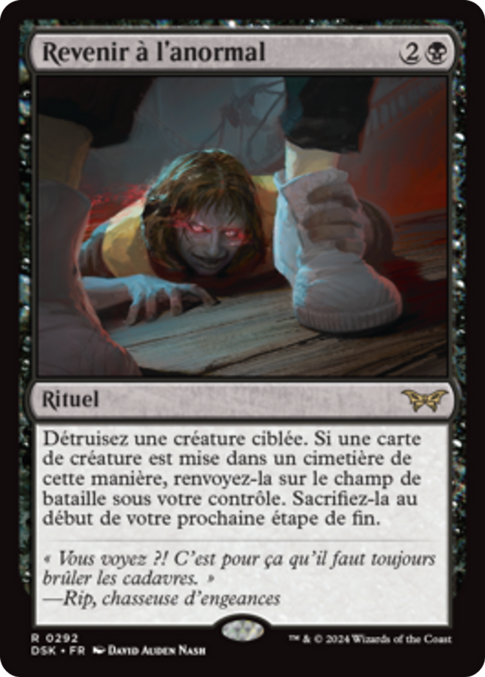 Revenir à l'anormal — Duskmourn: House of Horror — Magic: The Gathering