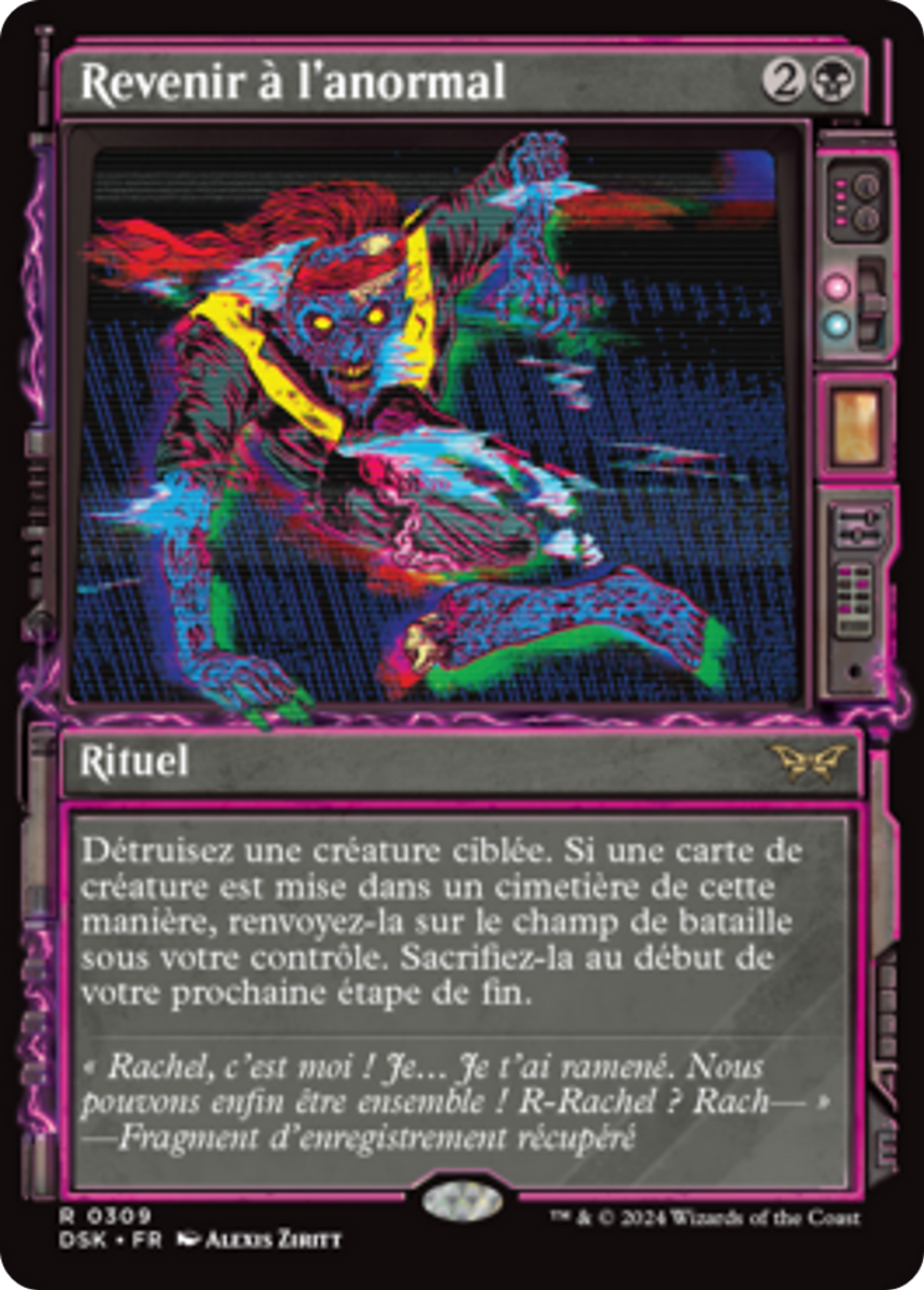 Revenir à l'anormal — Duskmourn: House of Horror — Magic: The Gathering