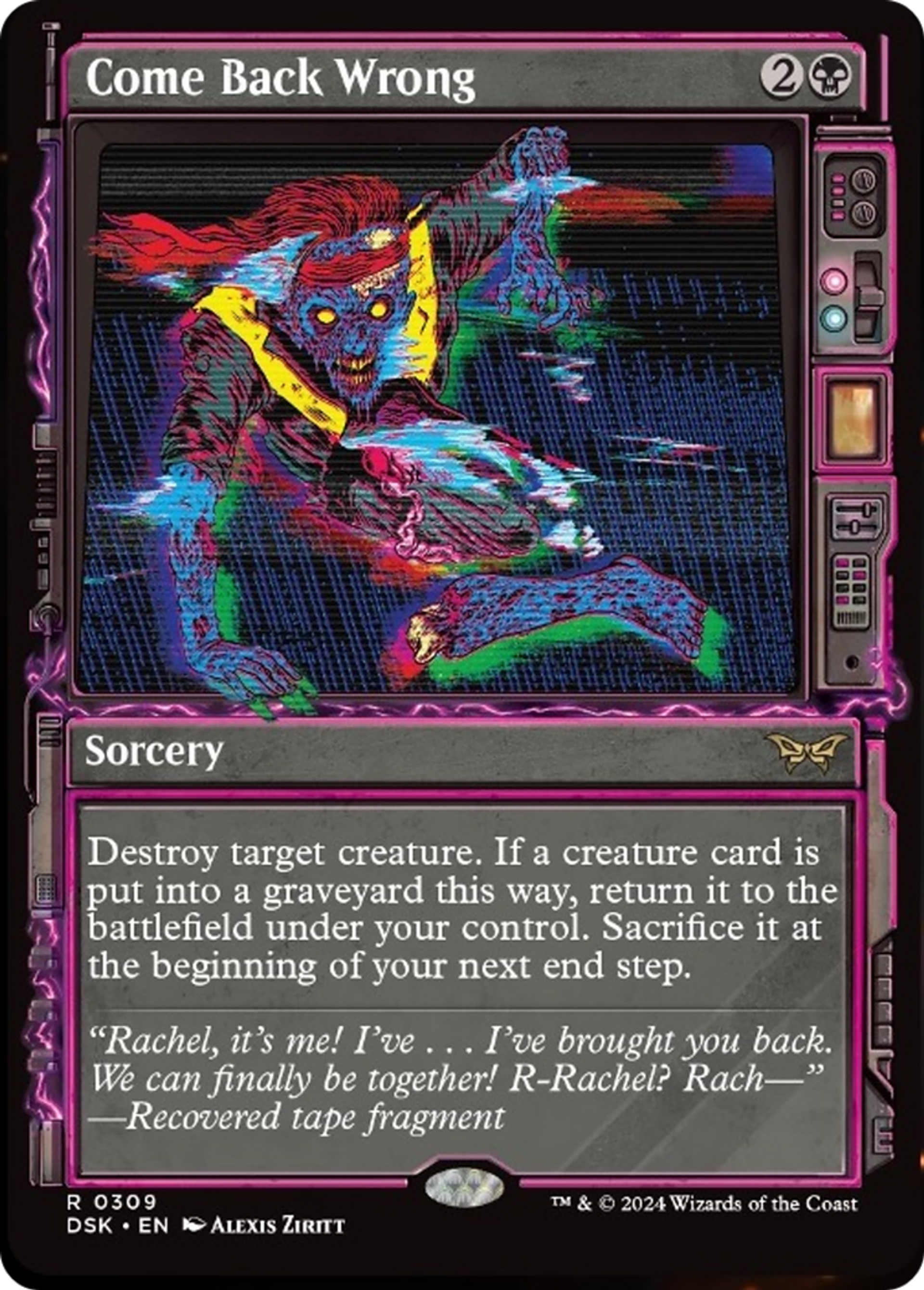 Revenir à l'anormal — Duskmourn: House of Horror — Magic: The Gathering