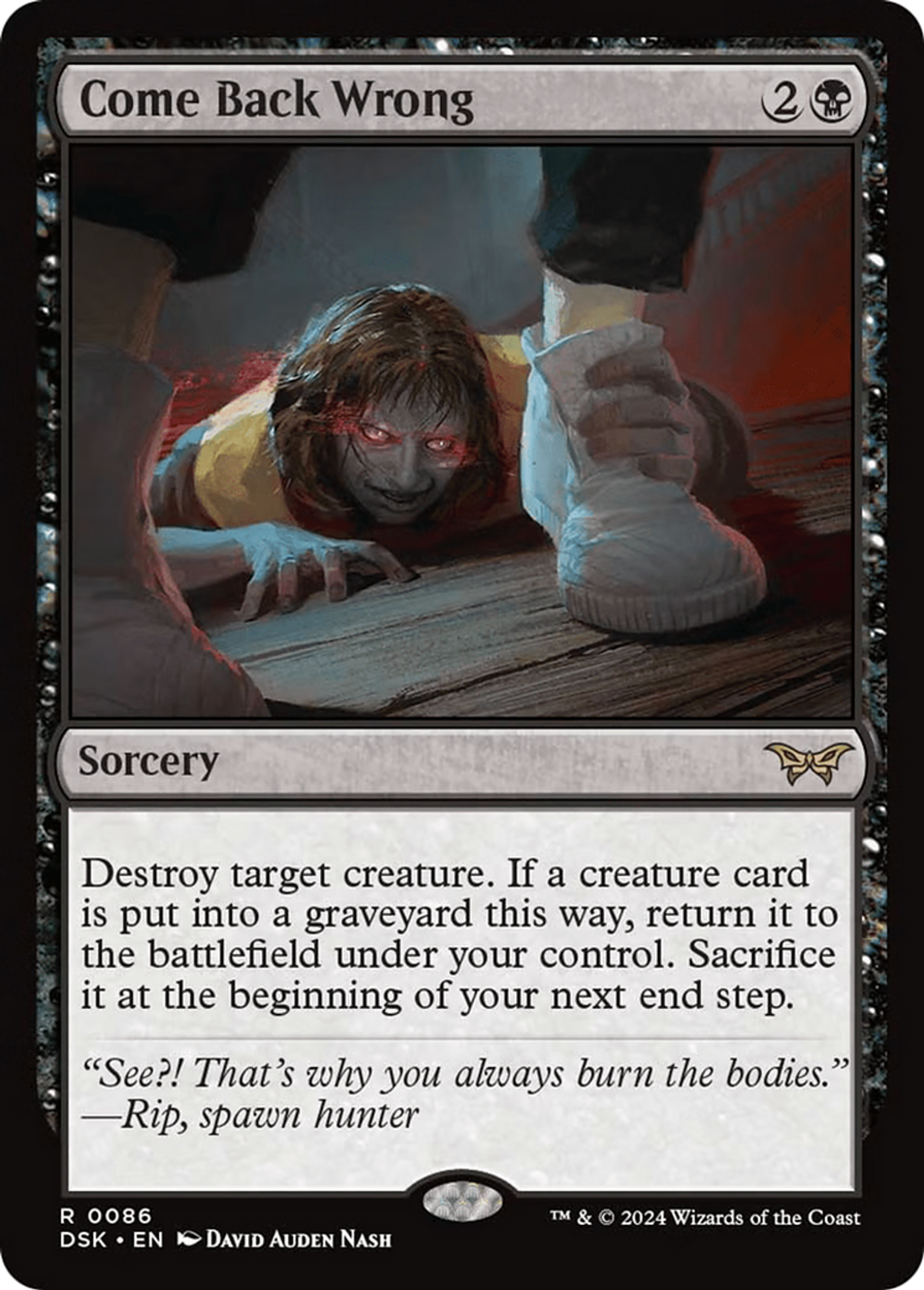 Revenir à l'anormal — Duskmourn: House of Horror — Magic: The Gathering