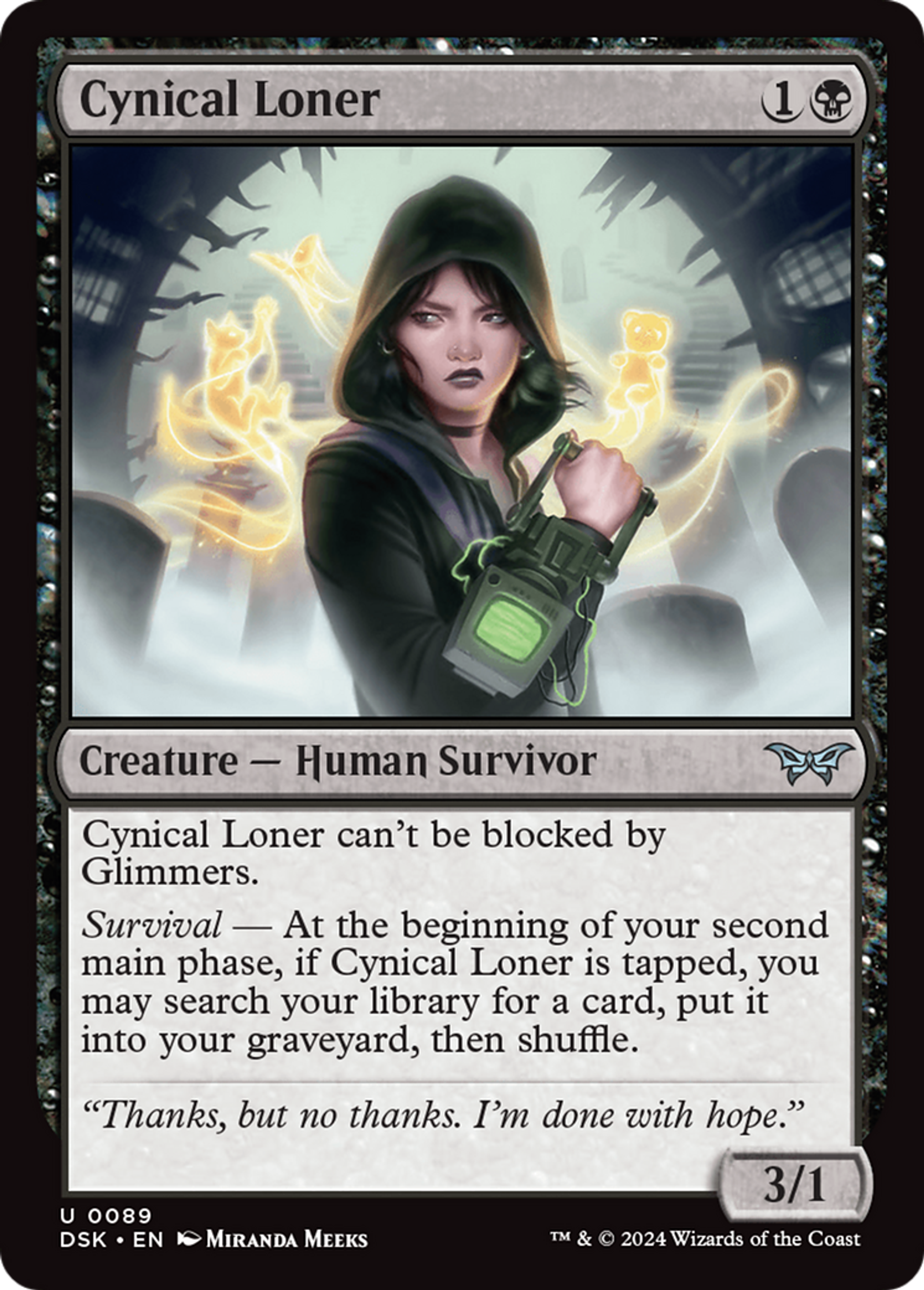 Solitaire cynique — Duskmourn: House of Horror — Magic: The Gathering