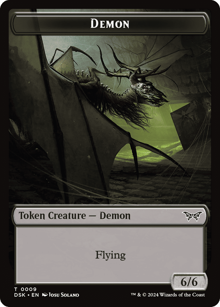 Demon — Duskmourn: House of Horror — Magic: The Gathering