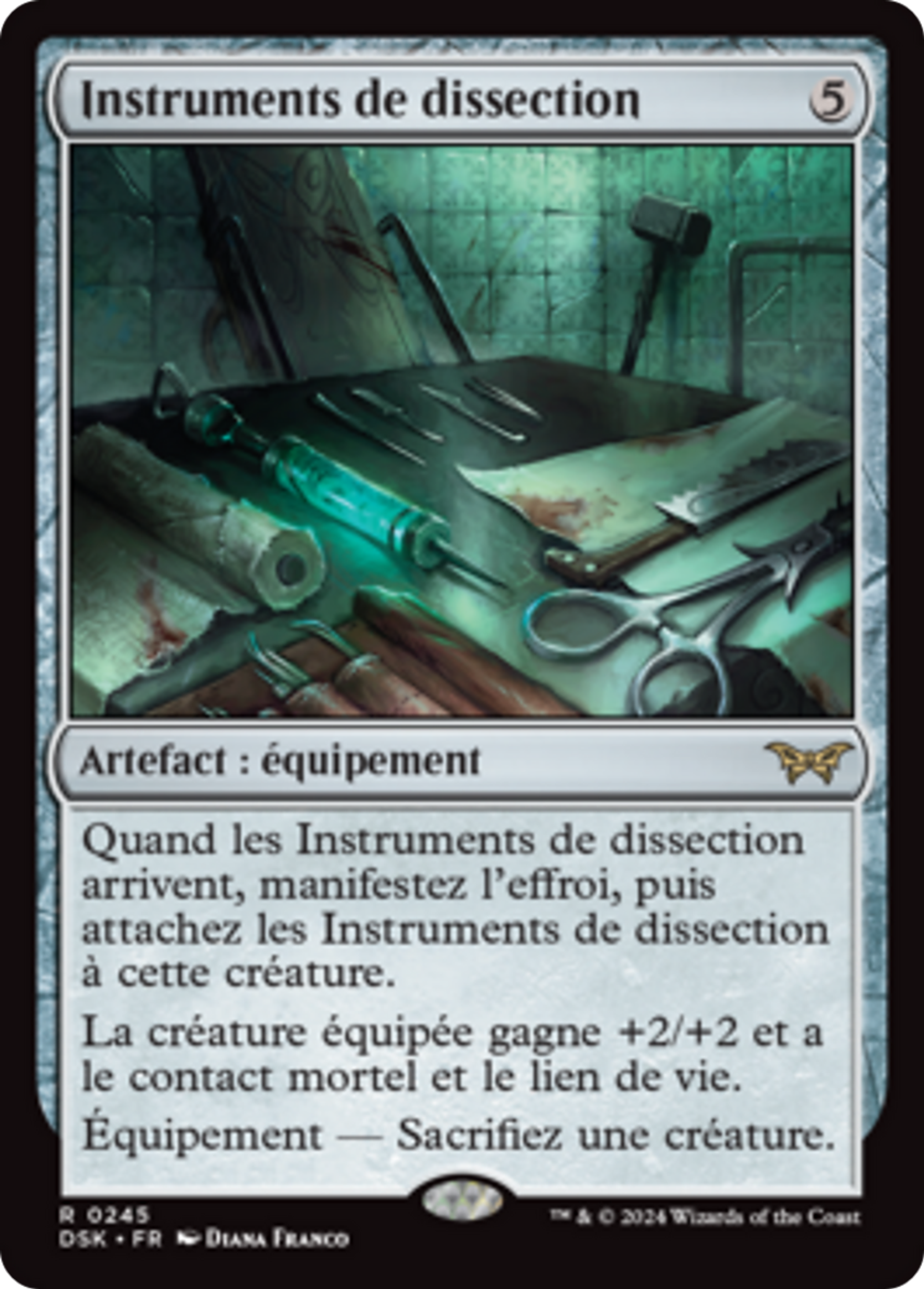 Instruments de dissection — Duskmourn: House of Horror — Magic: The Gathering