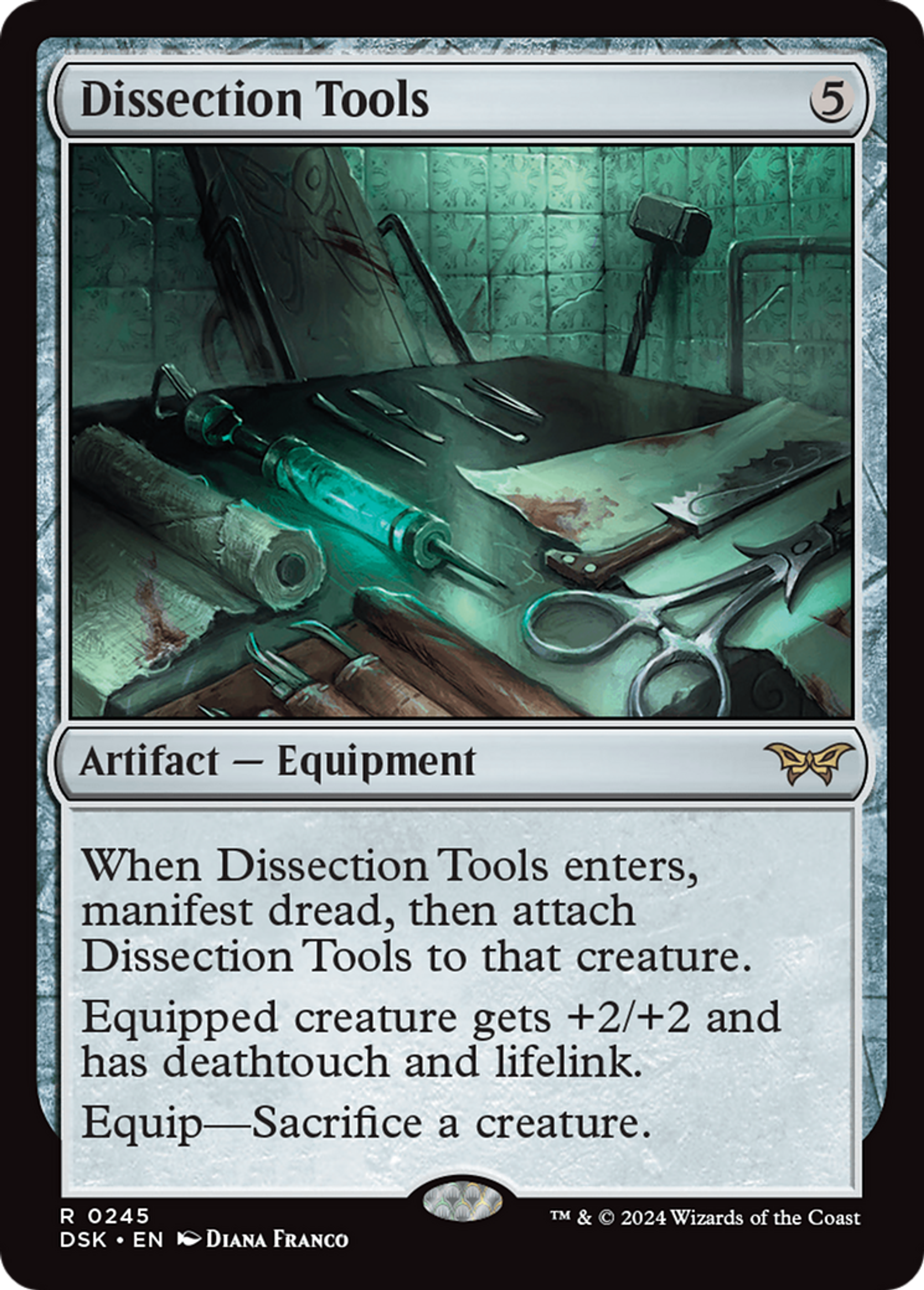 Instruments de dissection — Duskmourn: House of Horror — Magic: The Gathering
