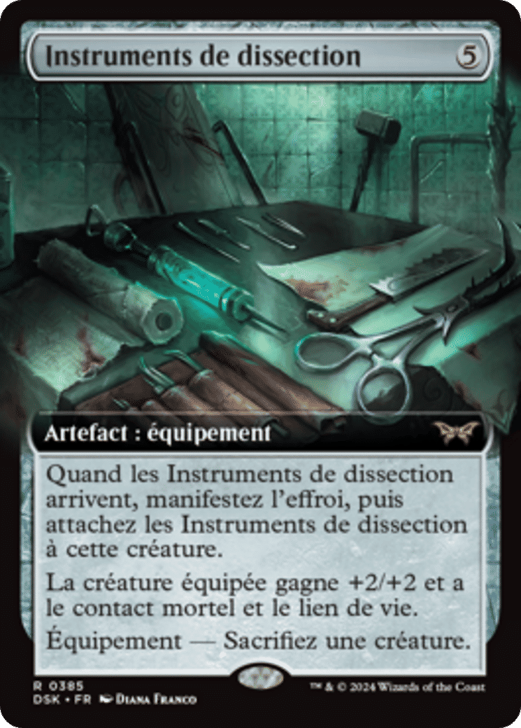 Instruments de dissection — Duskmourn: House of Horror — Magic: The Gathering