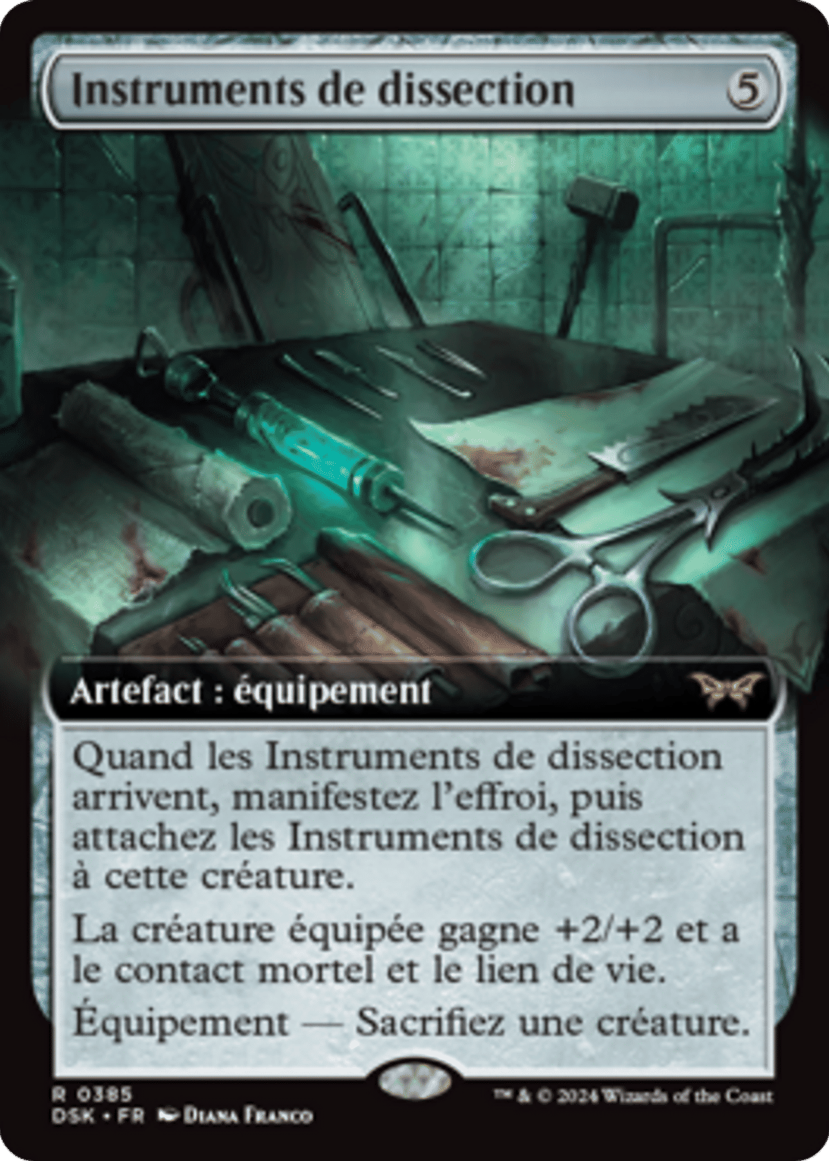 Instruments de dissection from Duskmourn: House of Horror - Magic: The Gathering