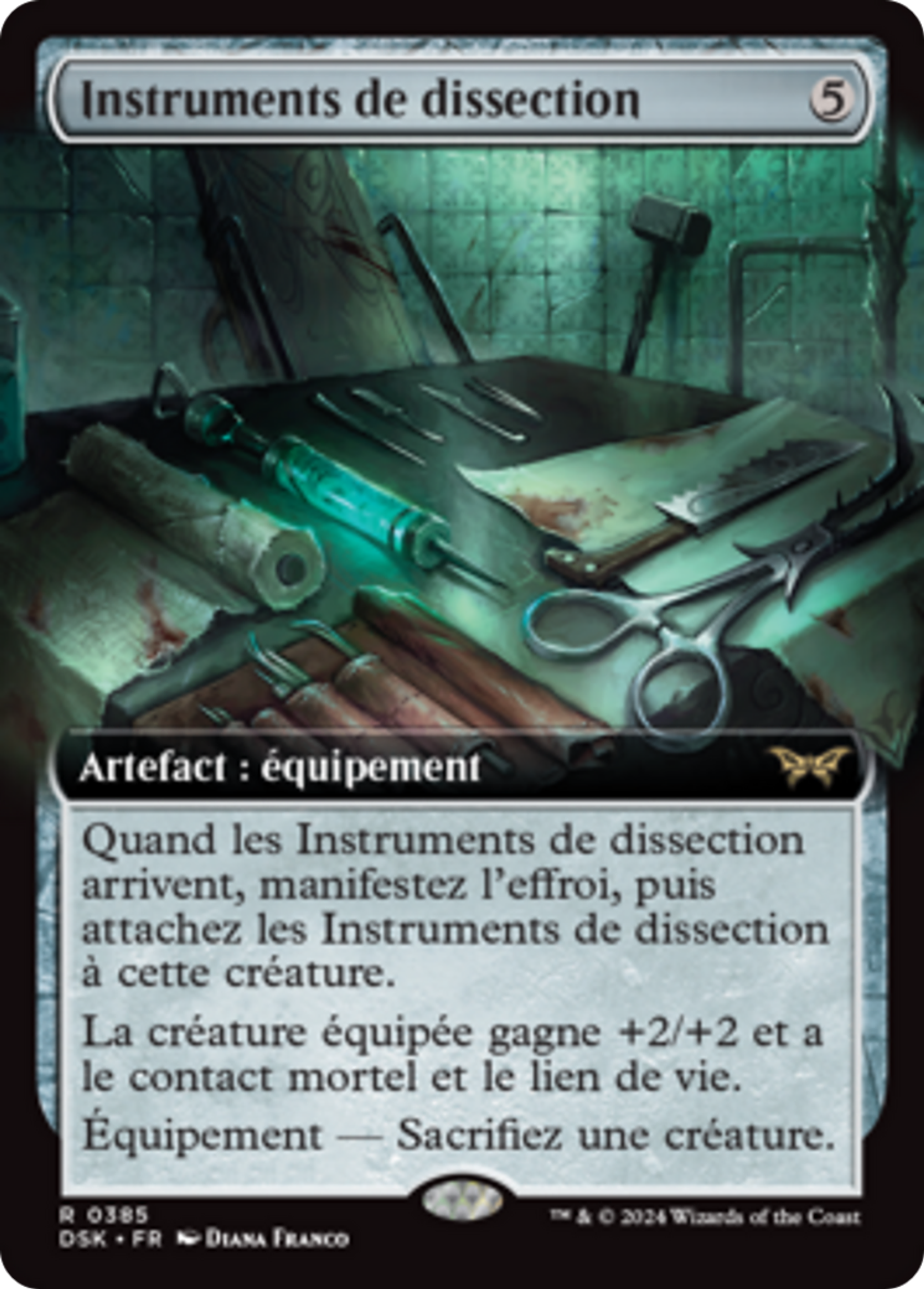 Instruments de dissection — Duskmourn: House of Horror — Magic: The Gathering