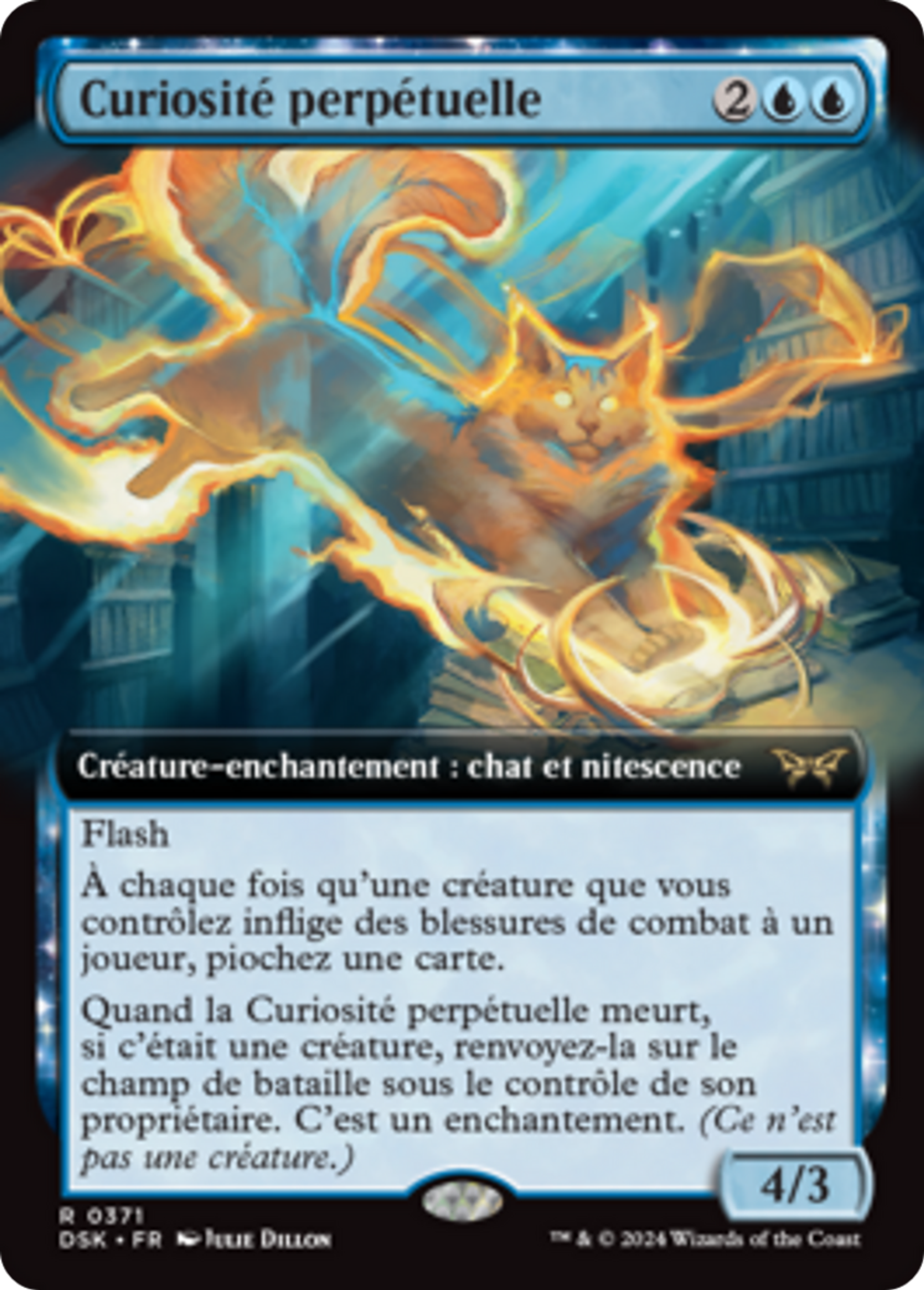 Curiosité perpétuelle — Duskmourn: House of Horror — Magic: The Gathering