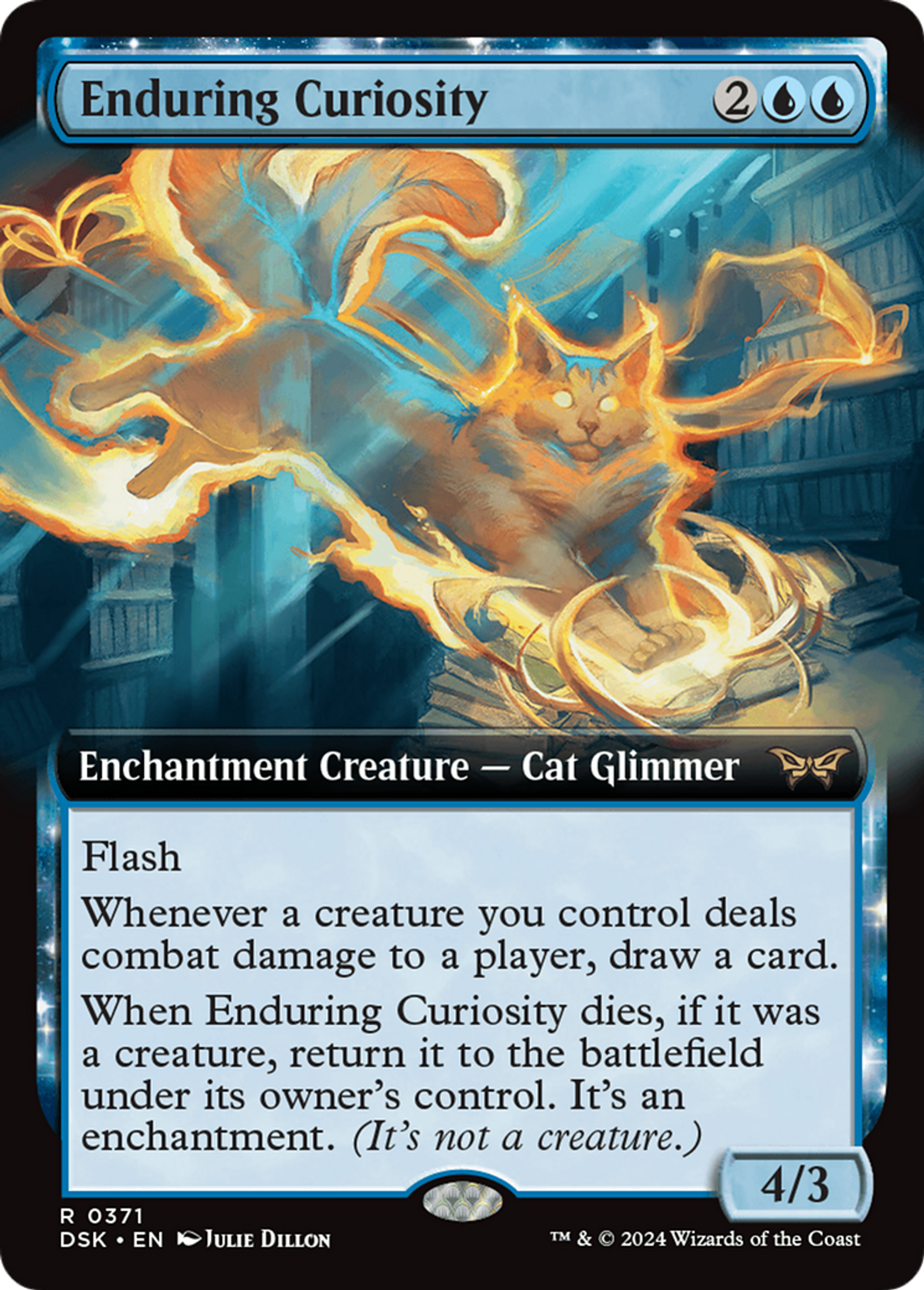 Curiosité perpétuelle — Duskmourn: House of Horror — Magic: The Gathering