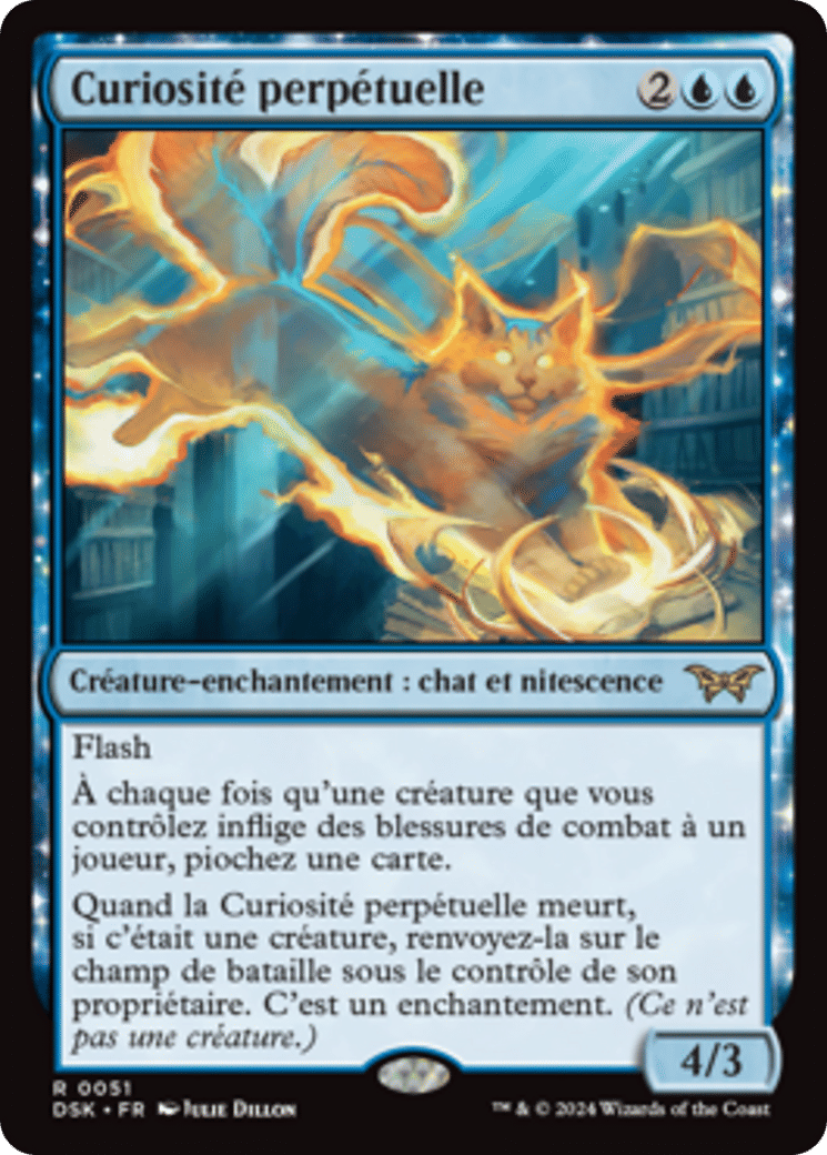 Curiosité perpétuelle — Duskmourn: House of Horror — Magic: The Gathering