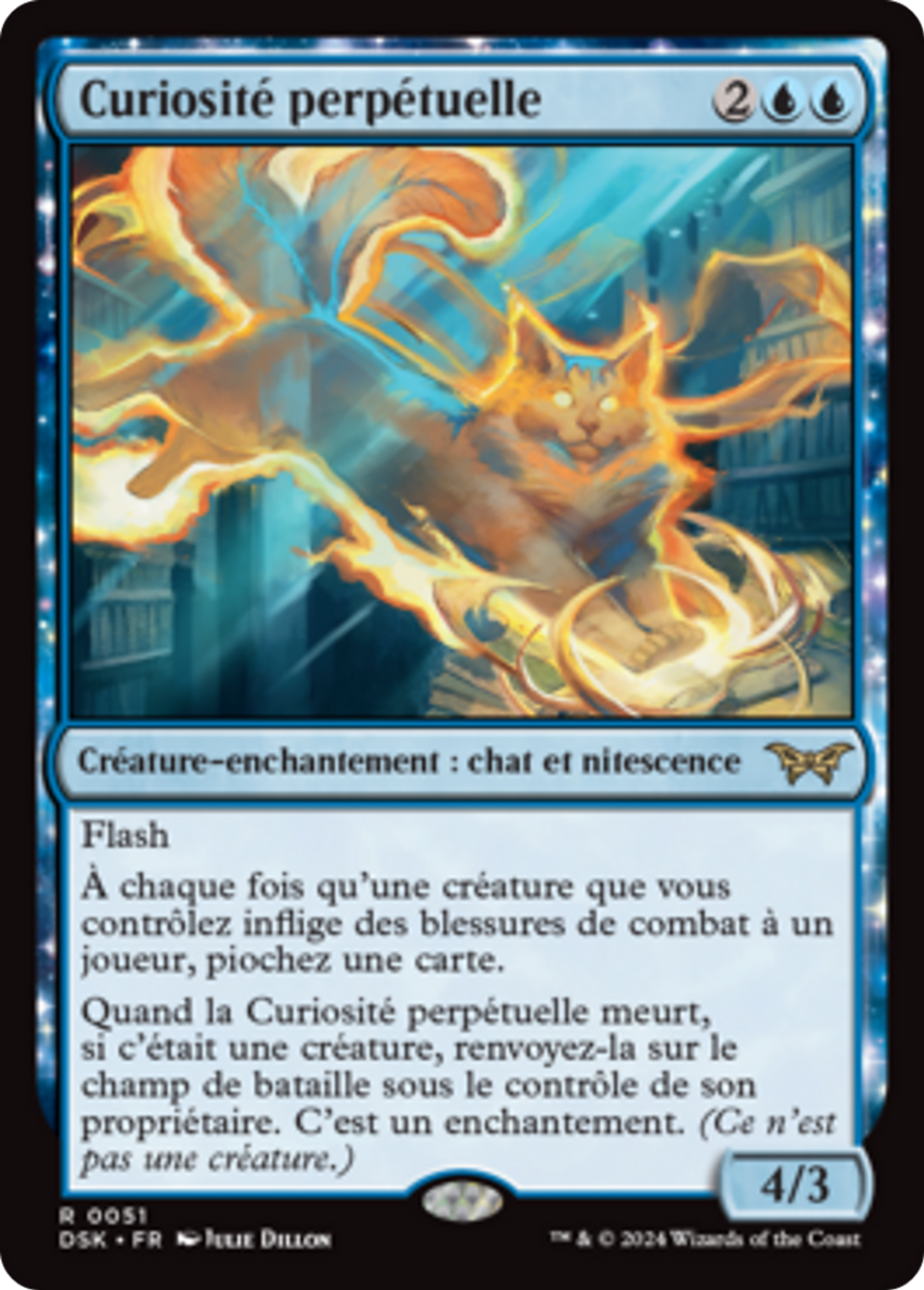 Curiosité perpétuelle — Duskmourn: House of Horror — Magic: The Gathering