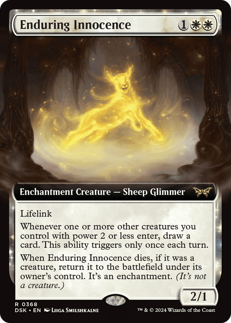 Enduring Innocence — Duskmourn: House of Horror — Magic: The Gathering