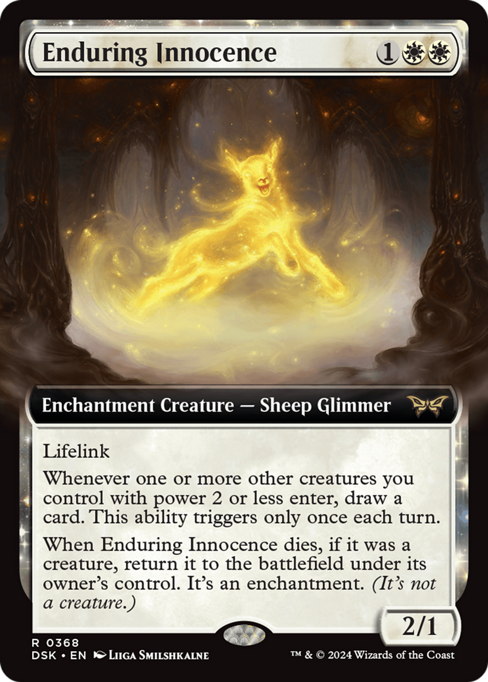 Innocence perpétuelle — Duskmourn: House of Horror — Magic: The Gathering