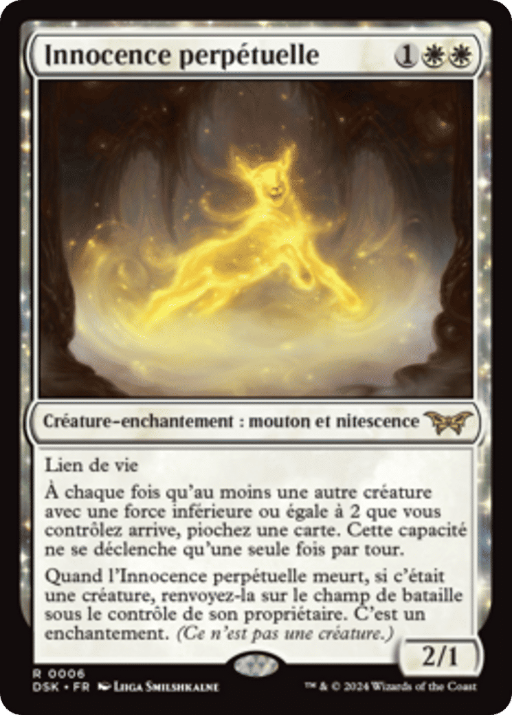 Innocence perpétuelle — Duskmourn: House of Horror — Magic: The Gathering