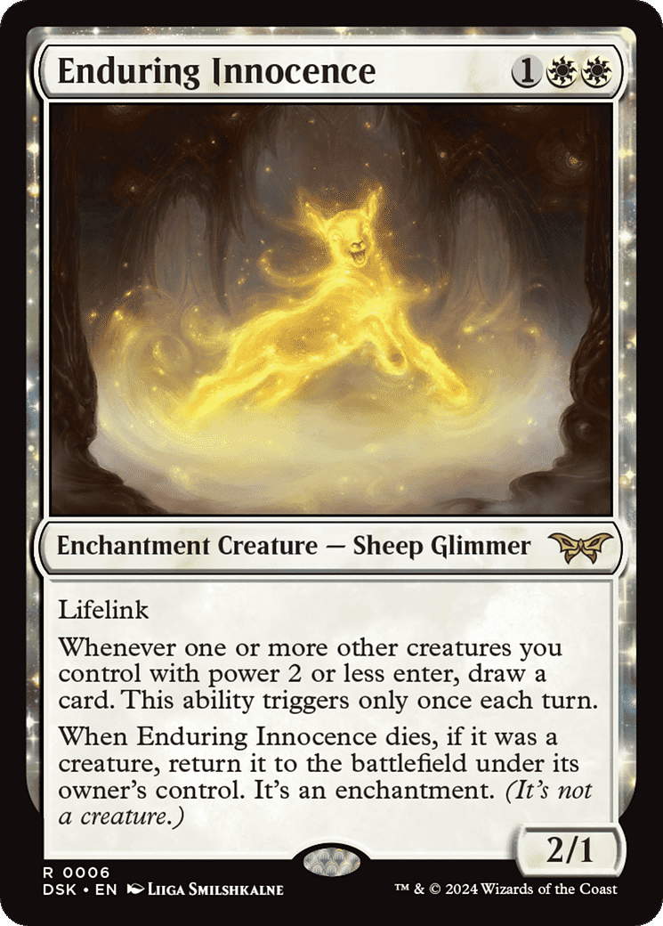 Enduring Innocence — Duskmourn: House of Horror — Magic: The Gathering