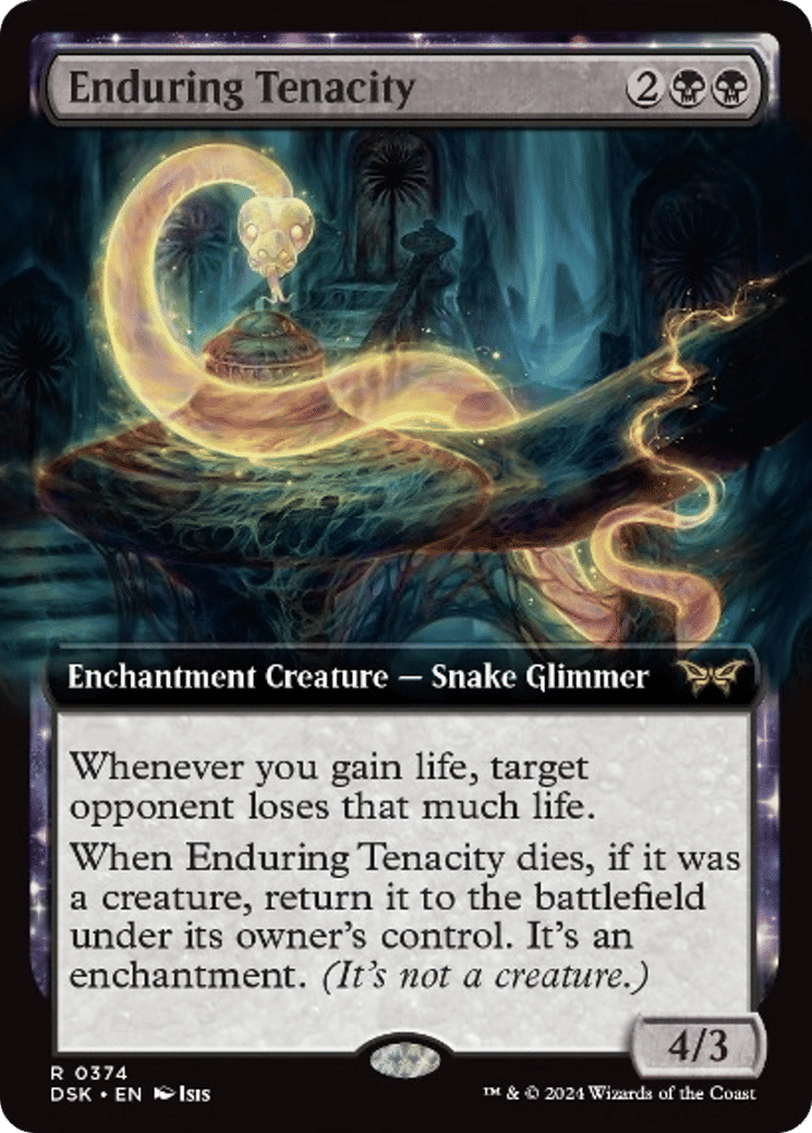 Enduring Tenacity — Duskmourn: House of Horror — Magic: The Gathering