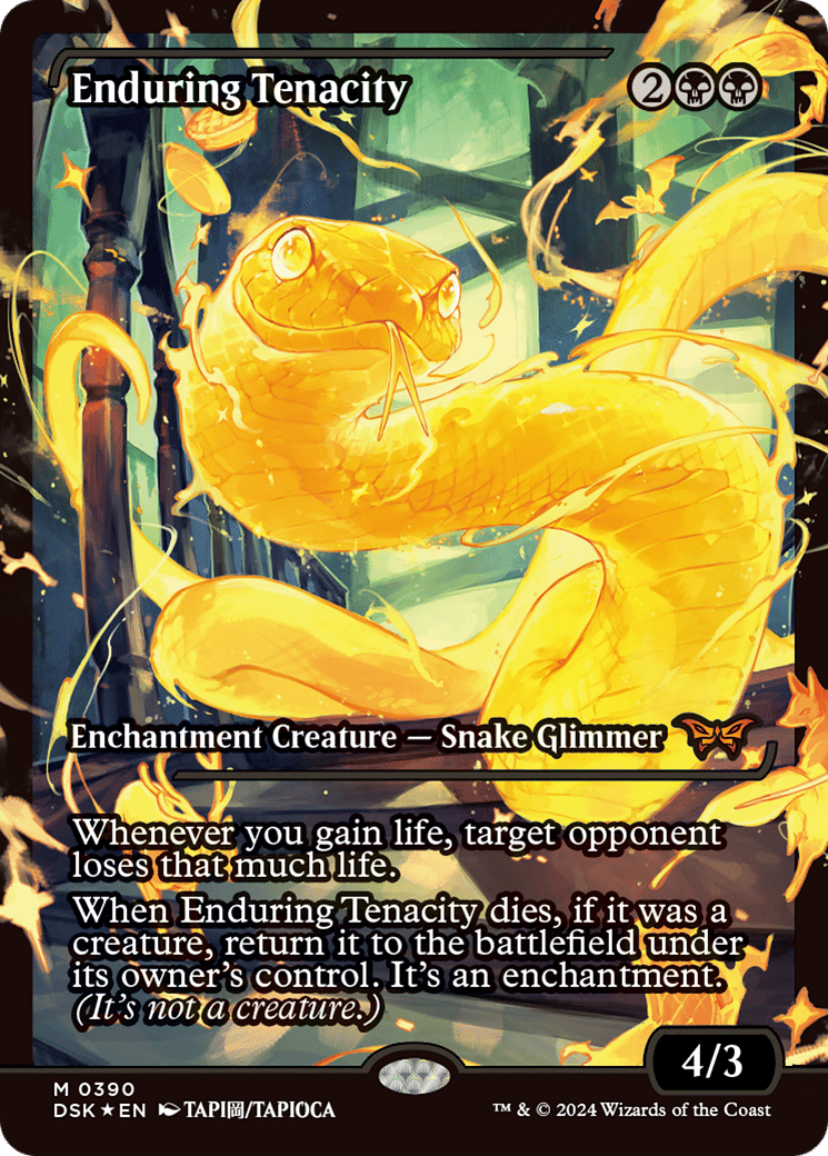 Enduring Tenacity — Duskmourn: House of Horror — Magic: The Gathering