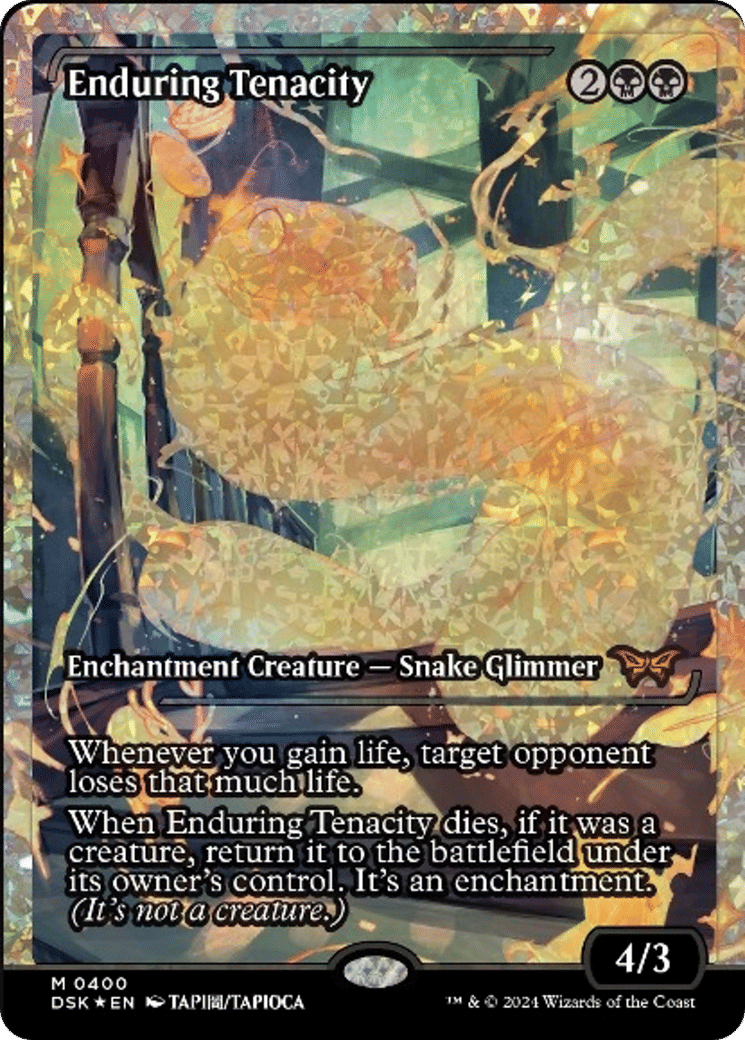 Enduring Tenacity — Duskmourn: House of Horror — Magic: The Gathering