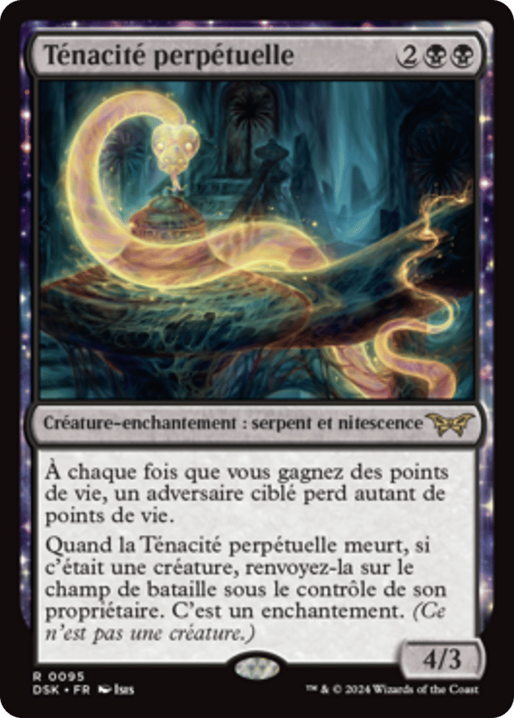Ténacité perpétuelle — Duskmourn: House of Horror — Magic: The Gathering