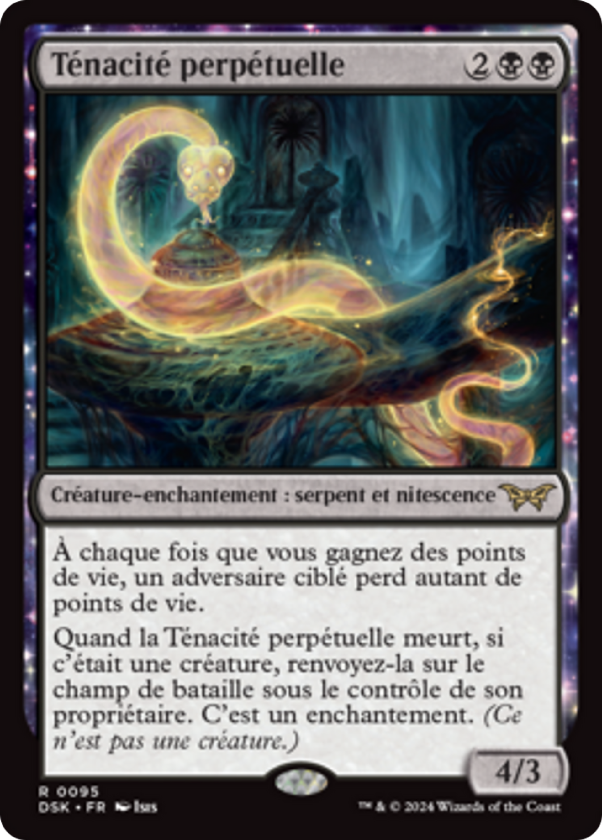 Ténacité perpétuelle — Duskmourn: House of Horror — Magic: The Gathering
