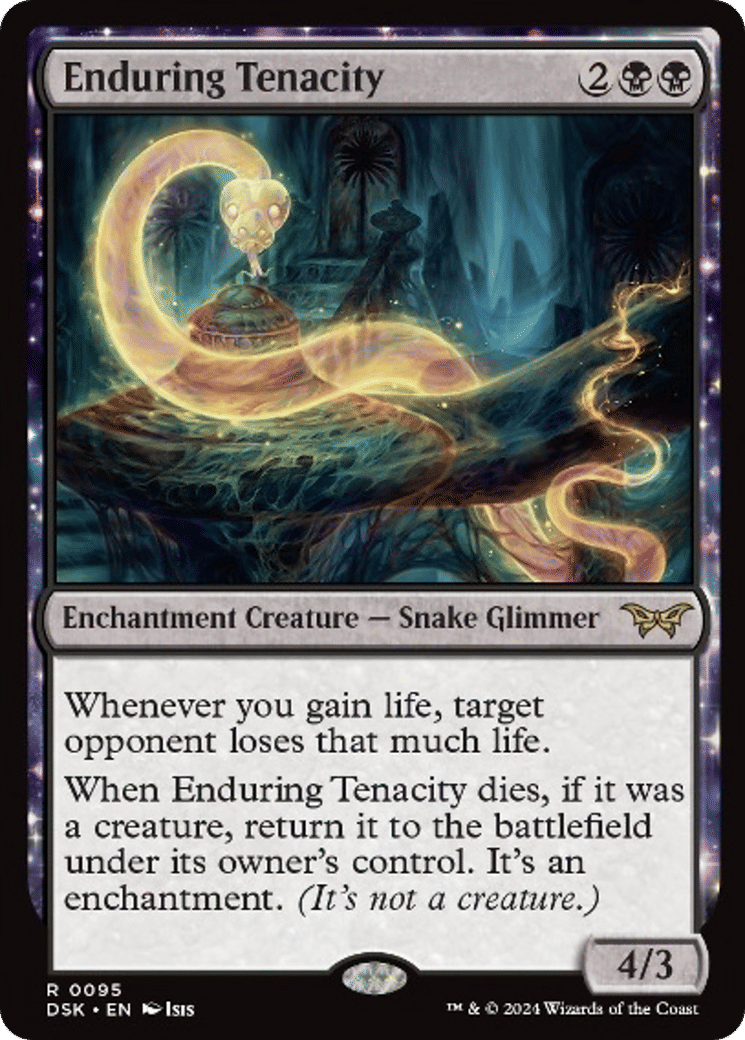 Enduring Tenacity — Duskmourn: House of Horror — Magic: The Gathering