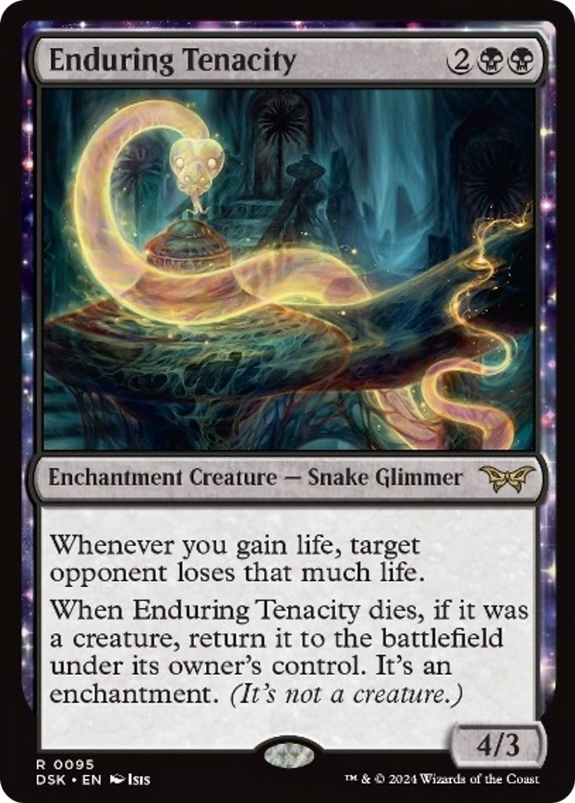 Ténacité perpétuelle — Duskmourn: House of Horror — Magic: The Gathering