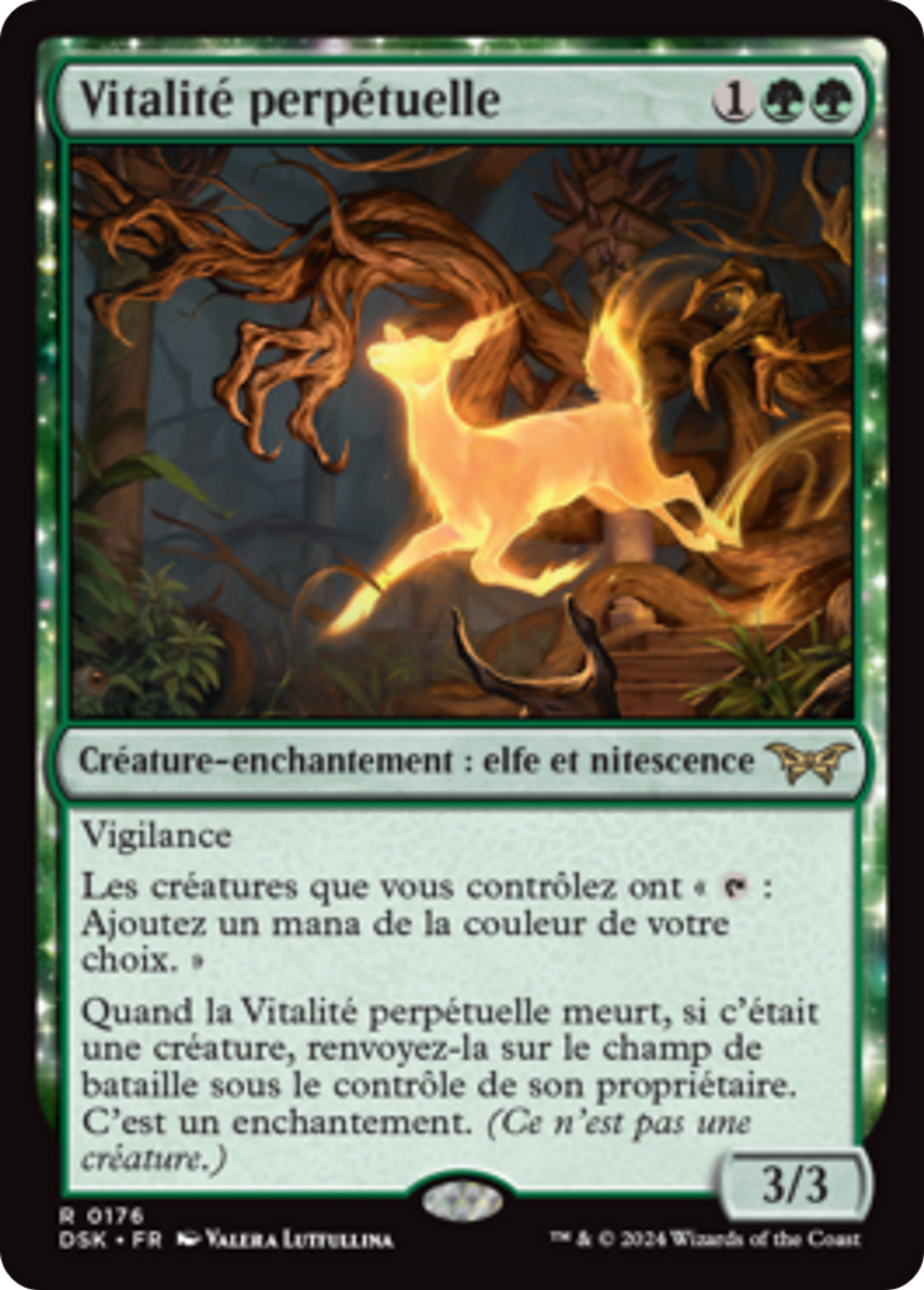 Vitalité perpétuelle — Duskmourn: House of Horror — Magic: The Gathering