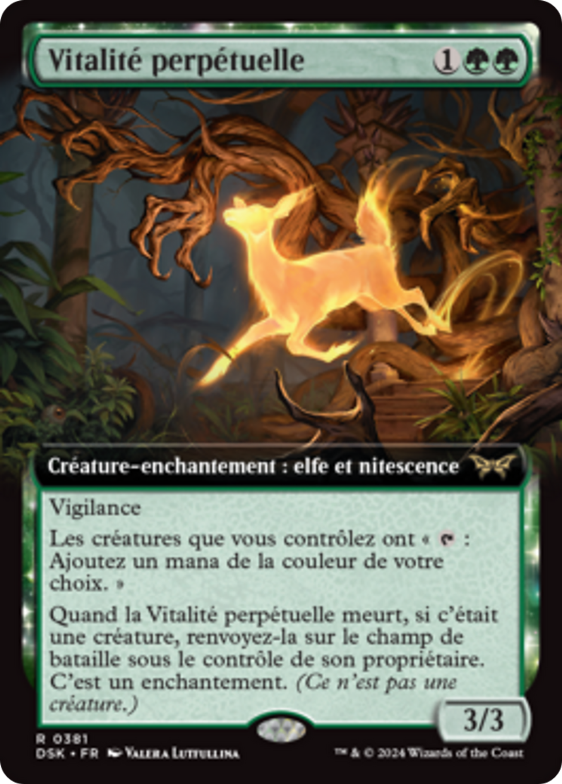 Vitalité perpétuelle — Duskmourn: House of Horror — Magic: The Gathering