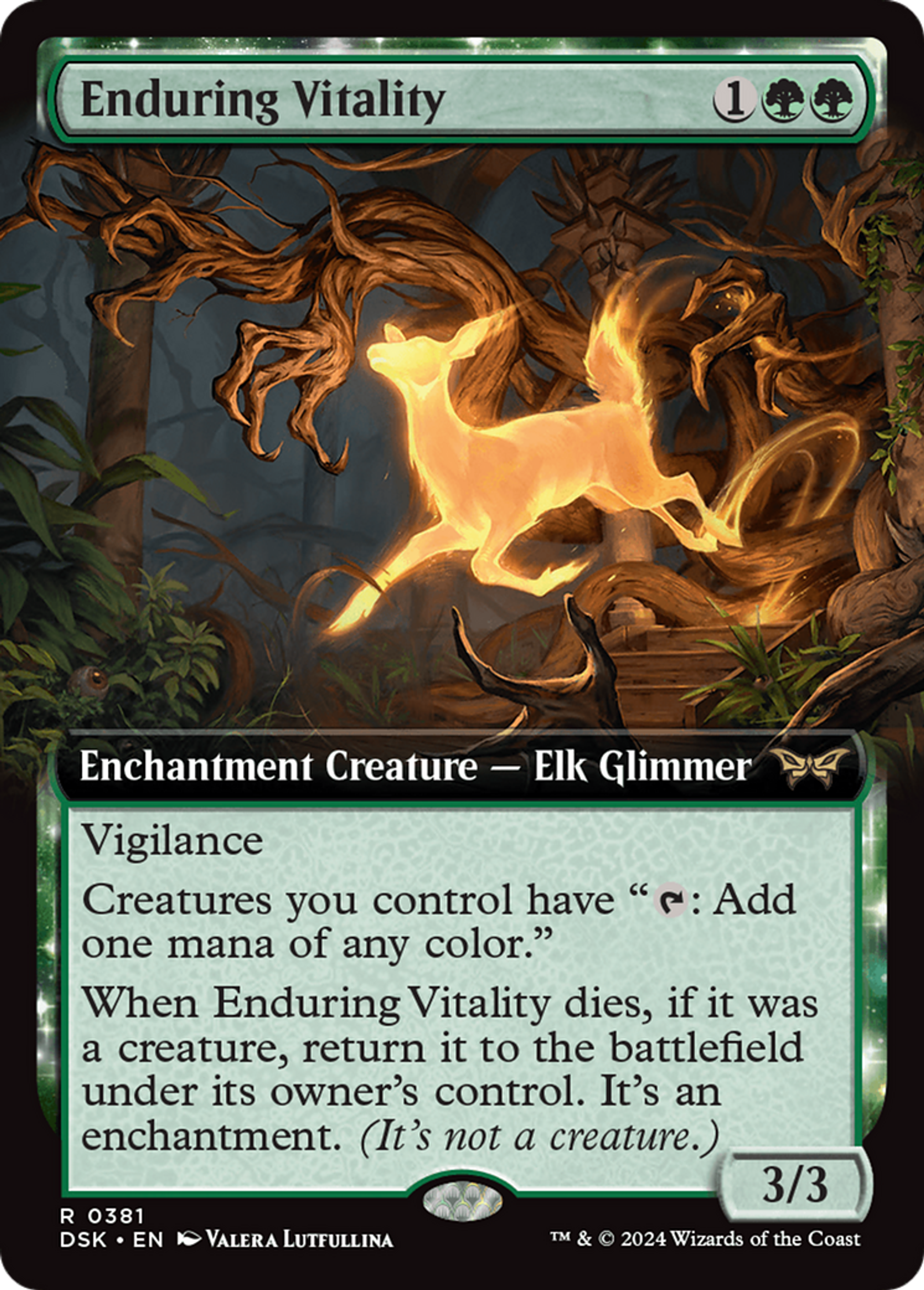 Vitalité perpétuelle — Duskmourn: House of Horror — Magic: The Gathering