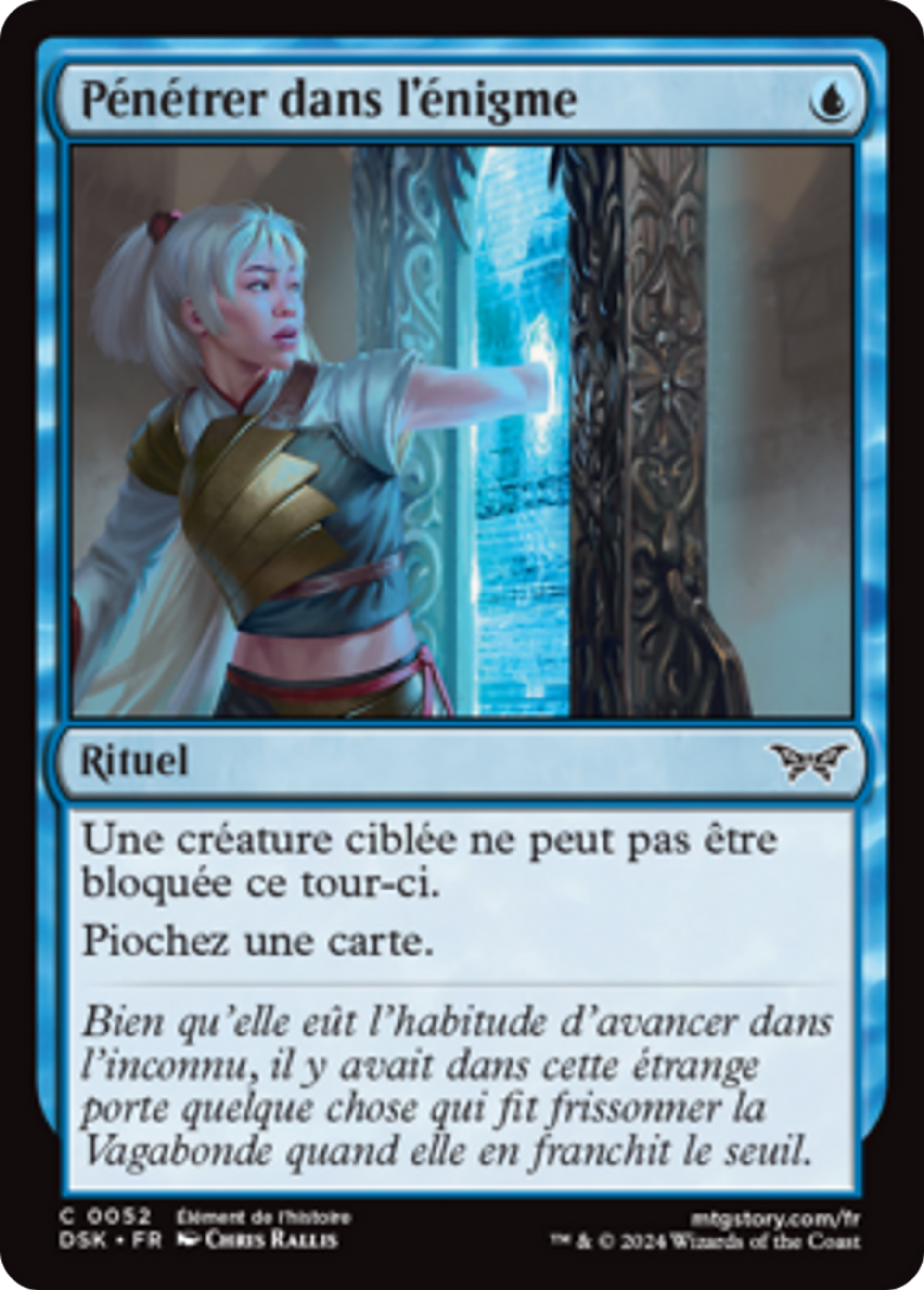 Pénétrer dans l'énigme — Duskmourn: House of Horror — Magic: The Gathering