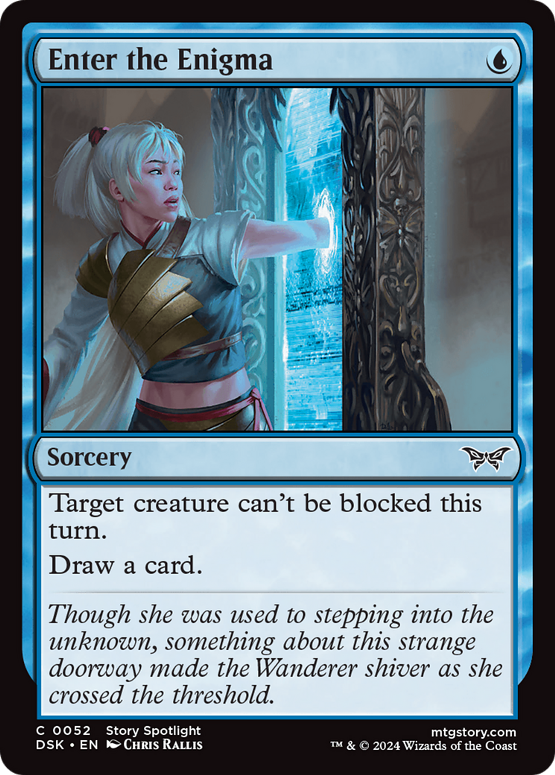 Pénétrer dans l'énigme — Duskmourn: House of Horror — Magic: The Gathering