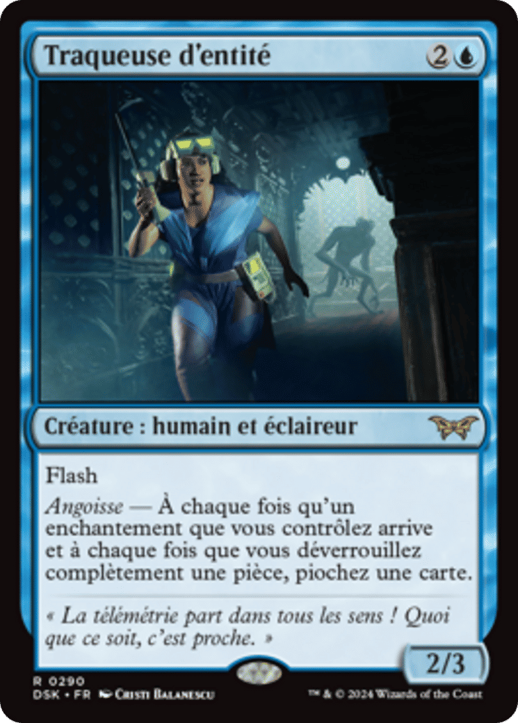 Traqueuse d'entité — Duskmourn: House of Horror — Magic: The Gathering