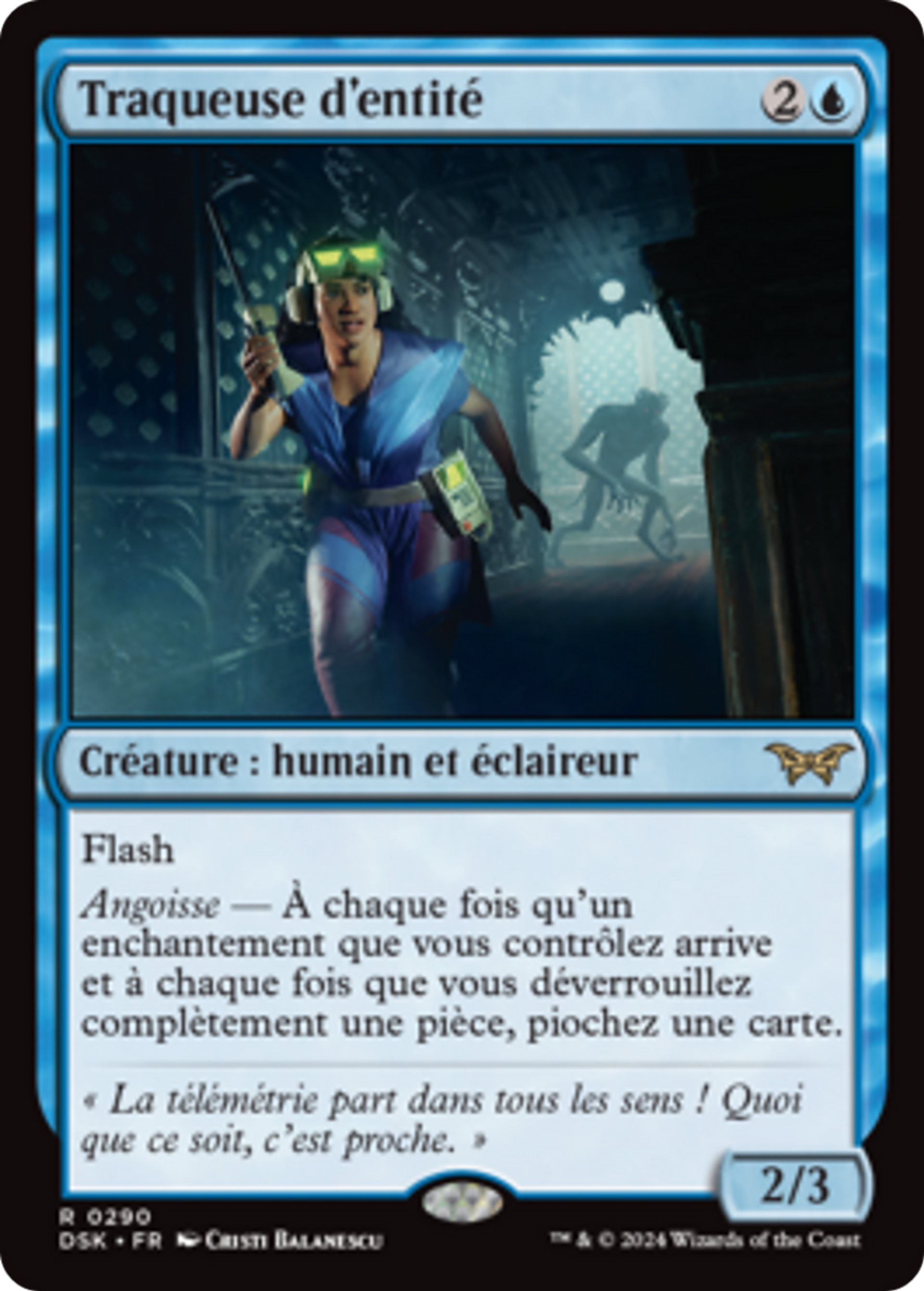 Traqueuse d'entité — Duskmourn: House of Horror — Magic: The Gathering