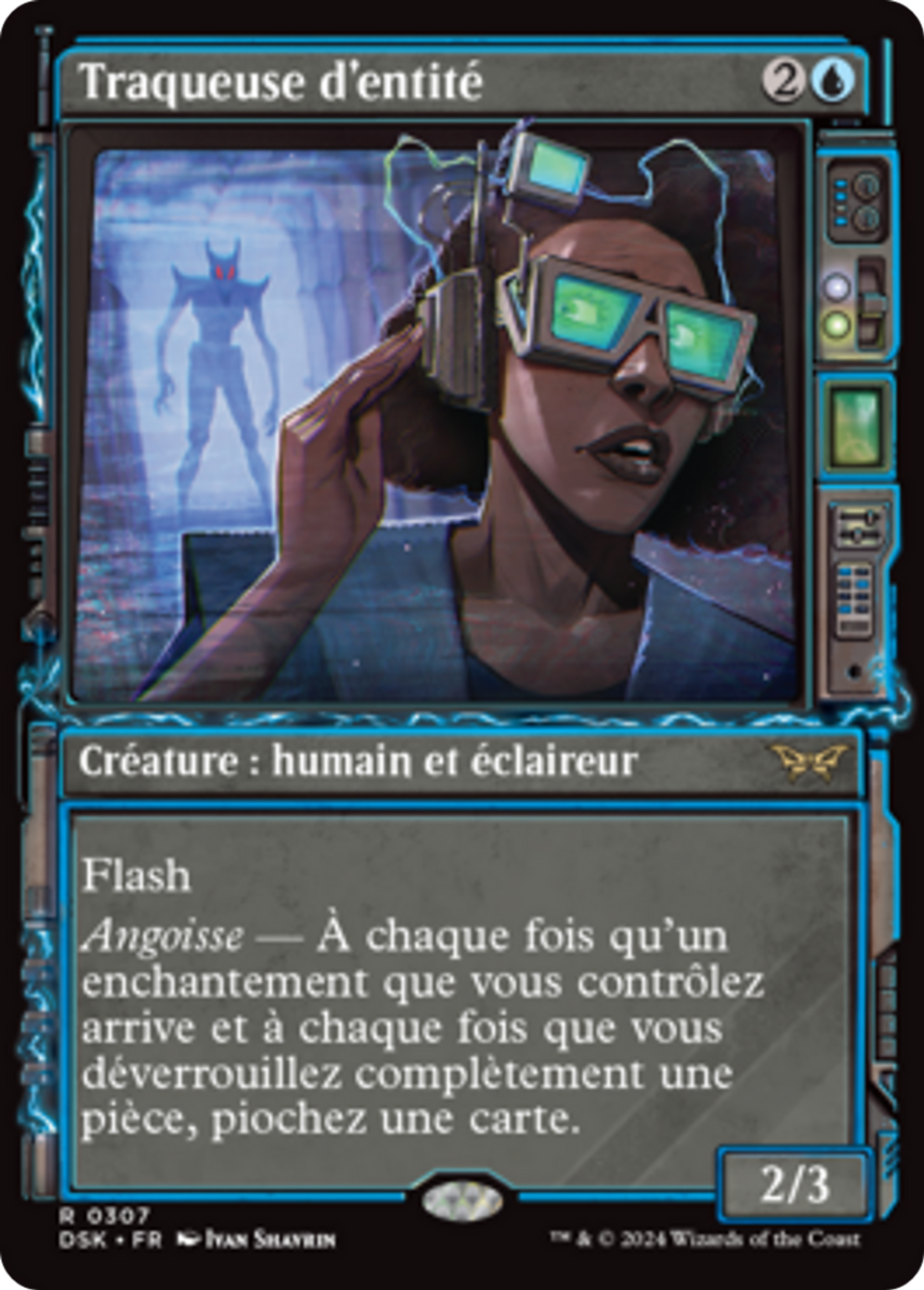 Traqueuse d'entité — Duskmourn: House of Horror — Magic: The Gathering