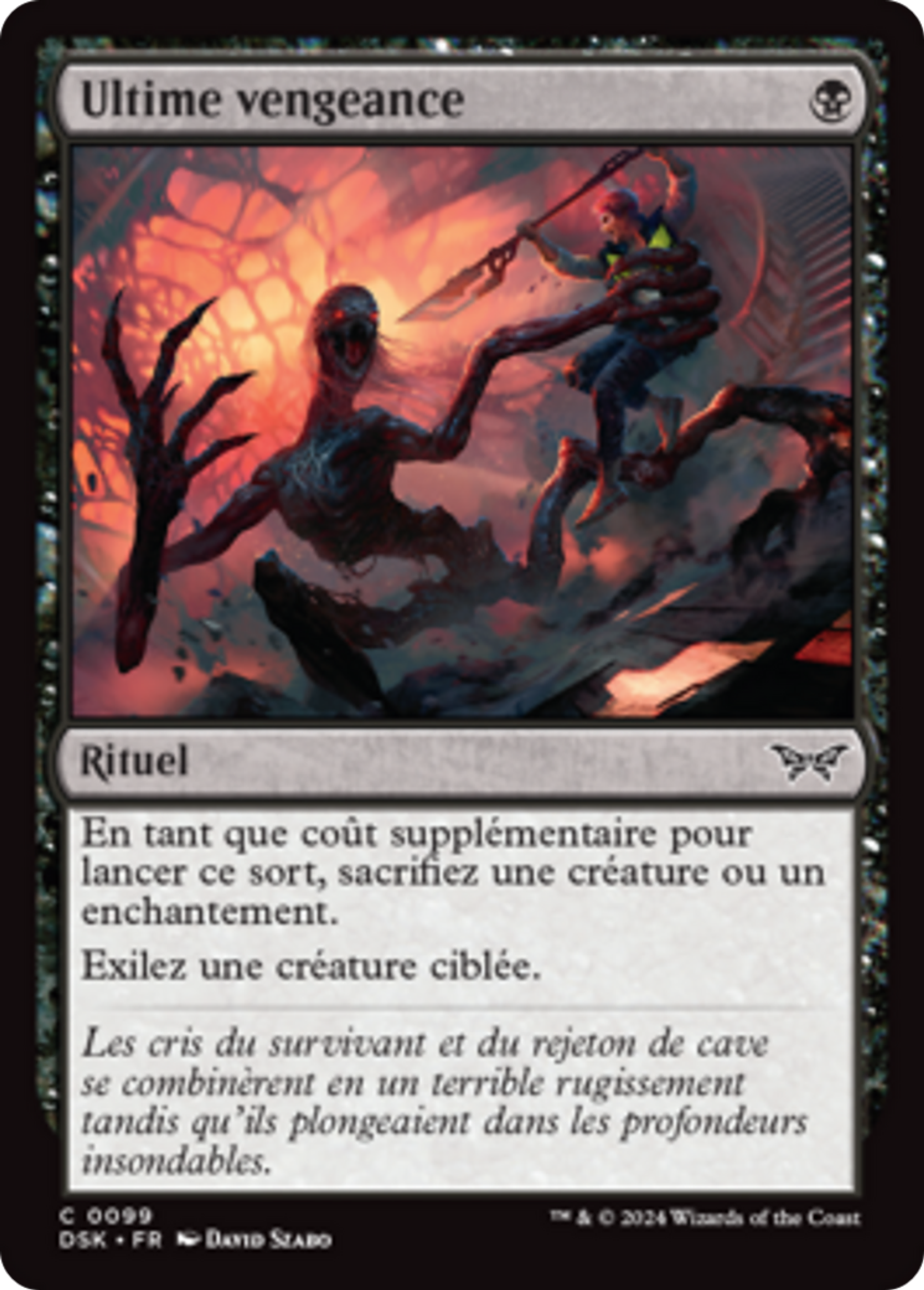 Ultime vengeance — Duskmourn: House of Horror — Magic: The Gathering
