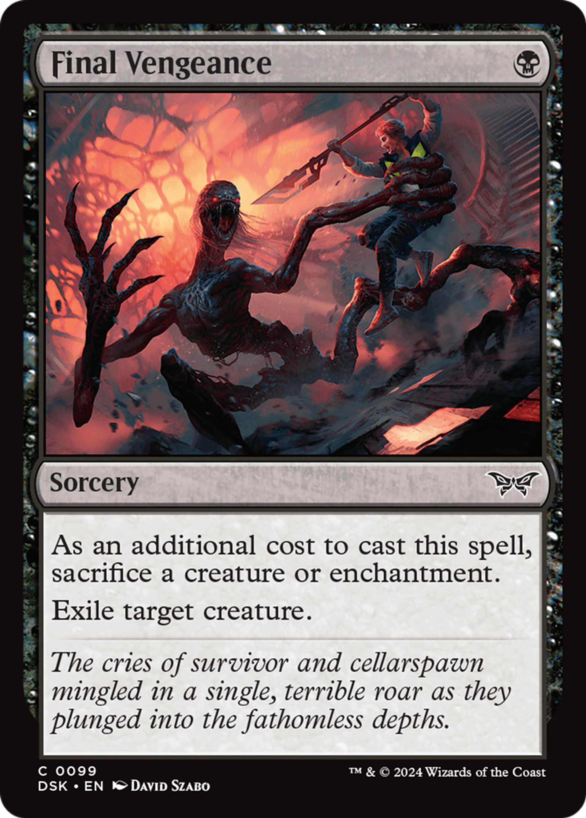 Final Vengeance — Duskmourn: House of Horror — Magic: The Gathering