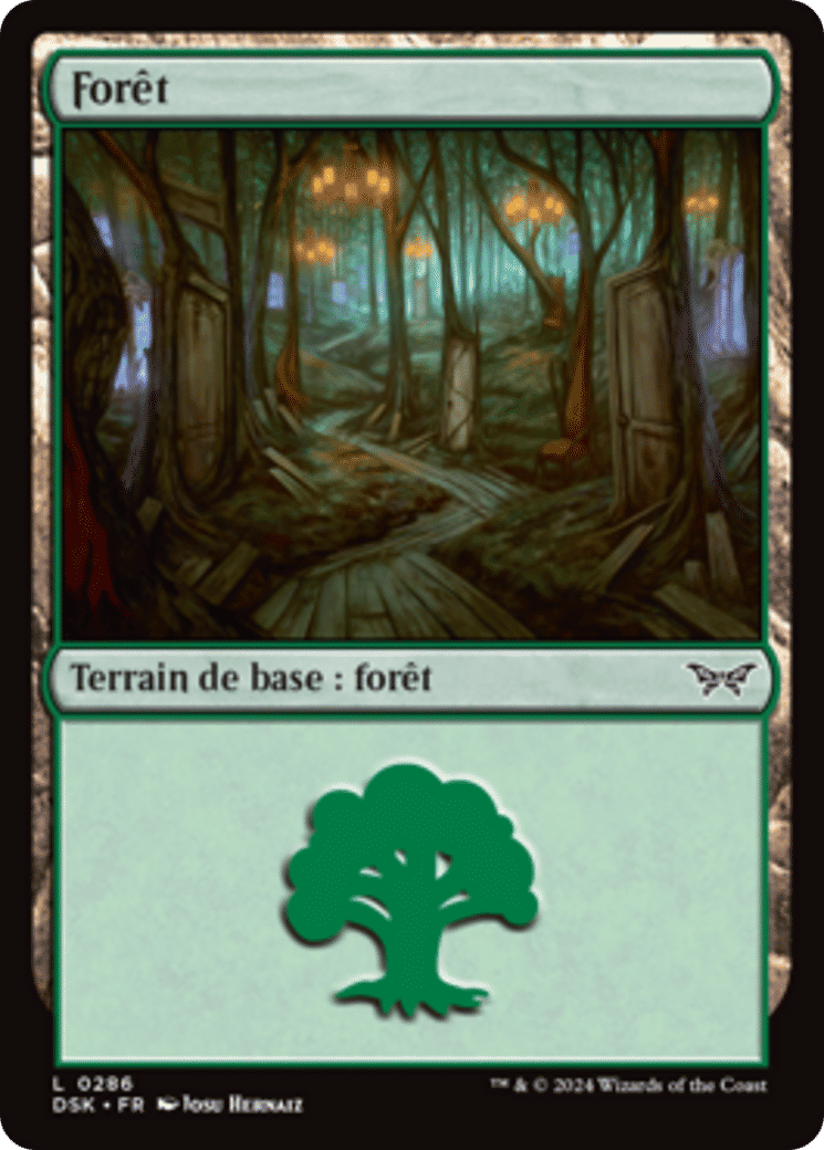 Forêt — Duskmourn: House of Horror — Magic: The Gathering