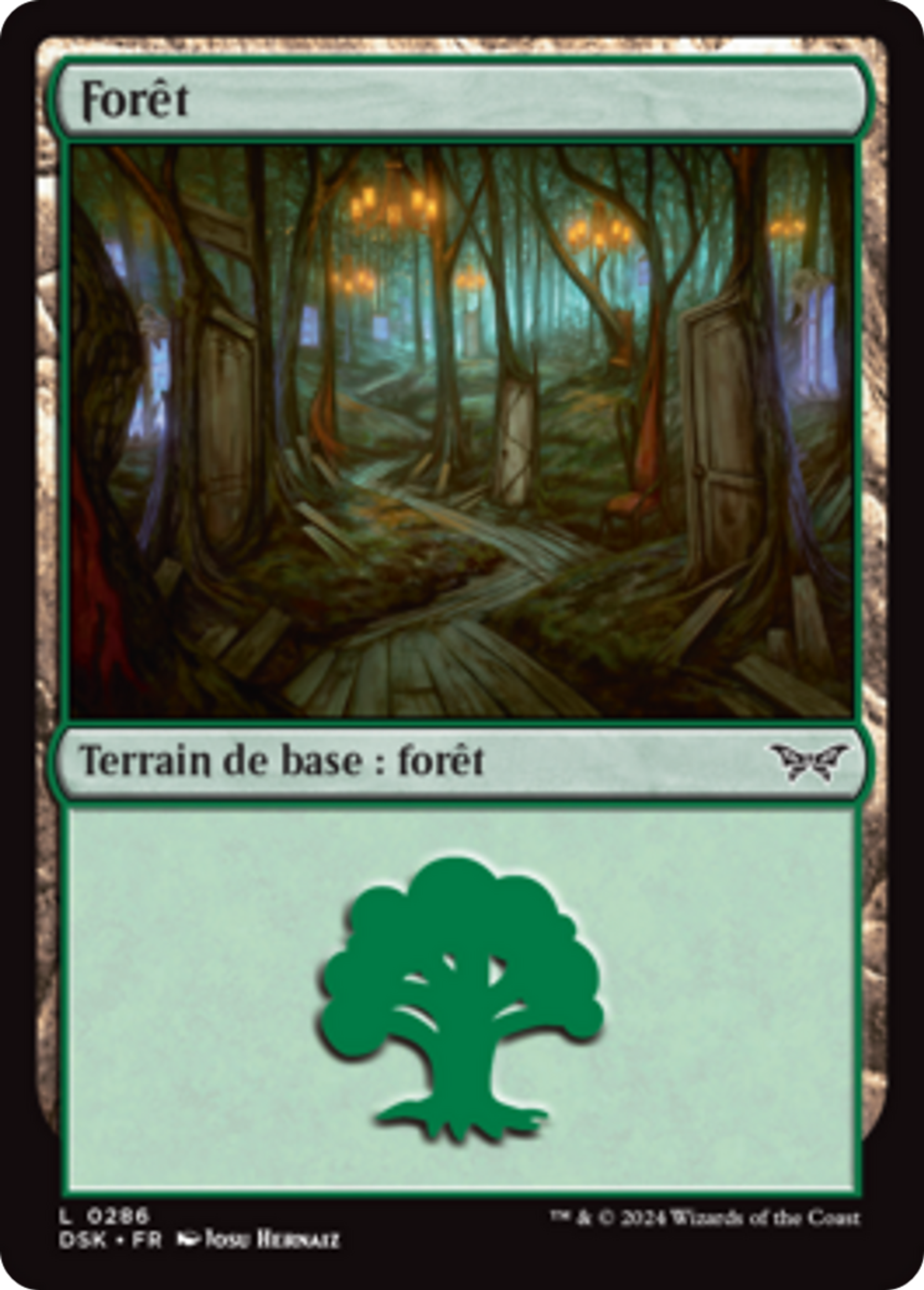 Forêt — Duskmourn: House of Horror — Magic: The Gathering